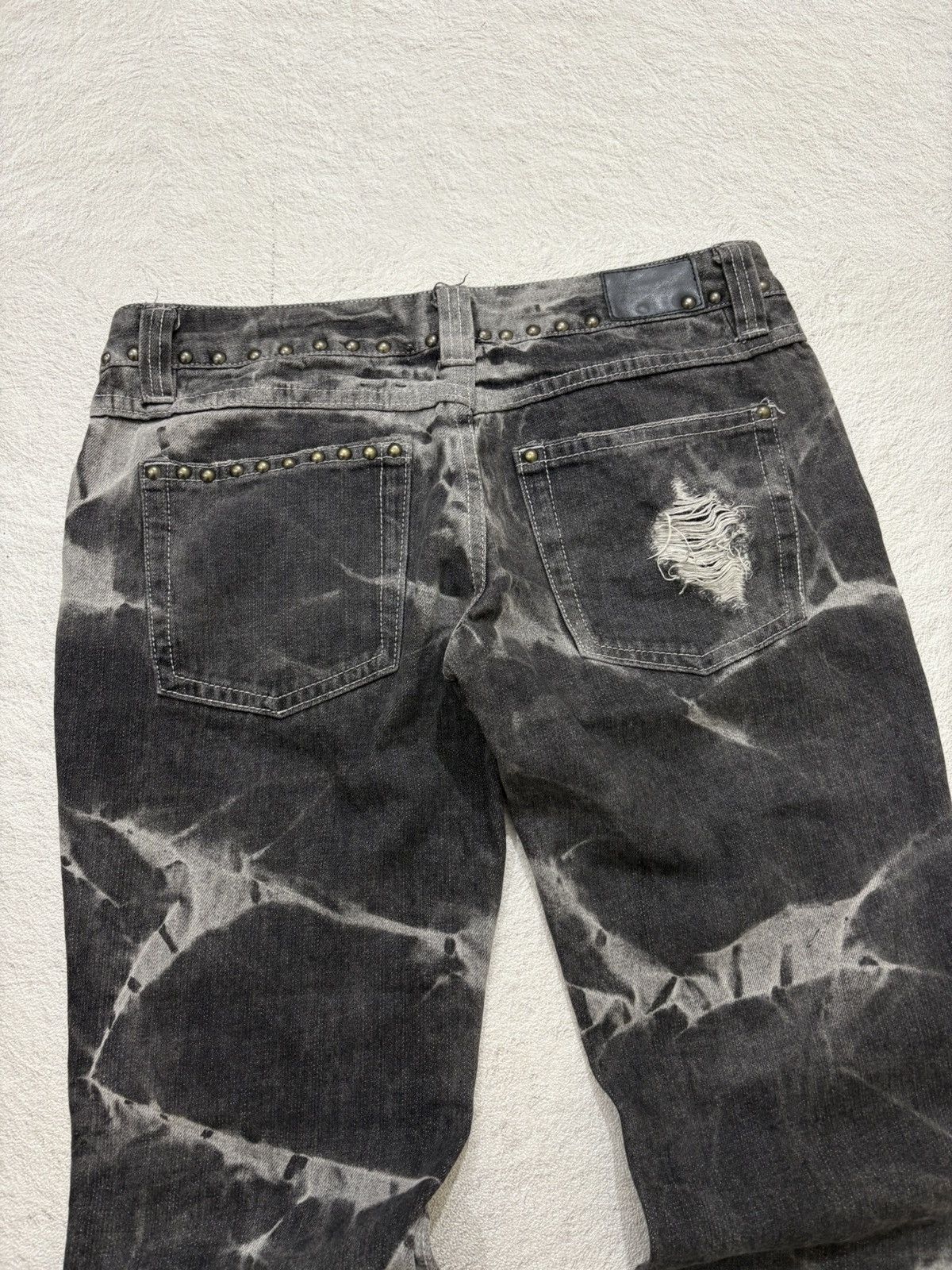 Hysteric Glamour 2000s Japanese studet smoke wash denim y2k style Size US 32 / EU 48 - 9 Thumbnail