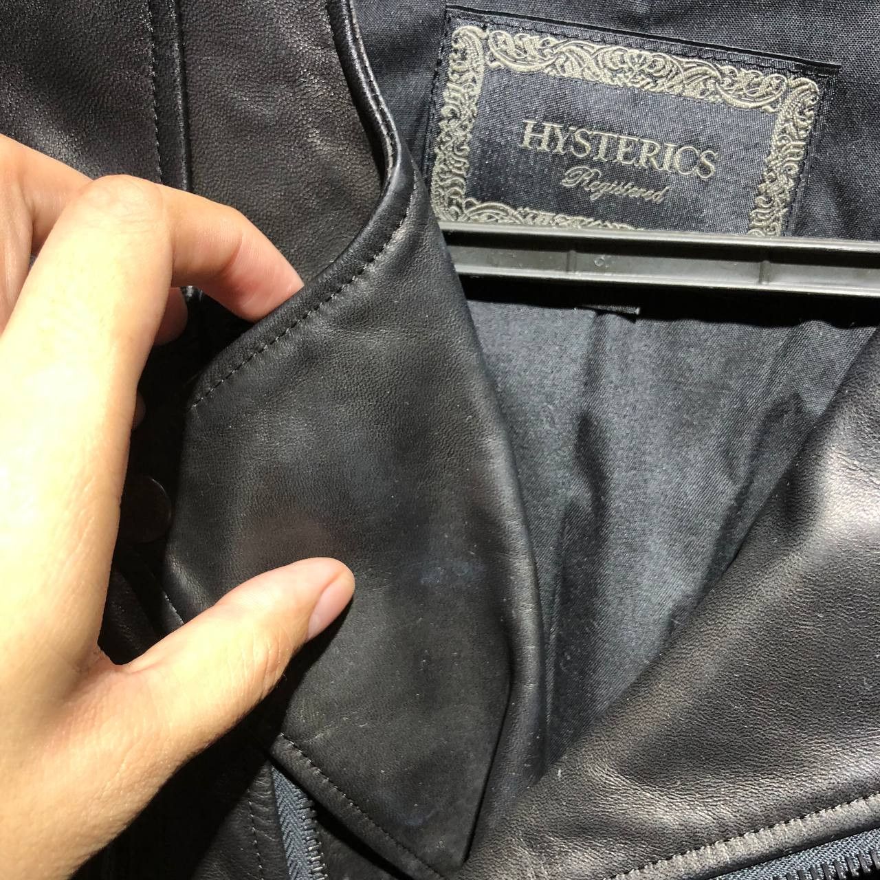 Hysteric Glamour Hysterics Double Rider Horseskin Leather jacket Size XS / US 0-2 / IT 36-38 - 15 Thumbnail
