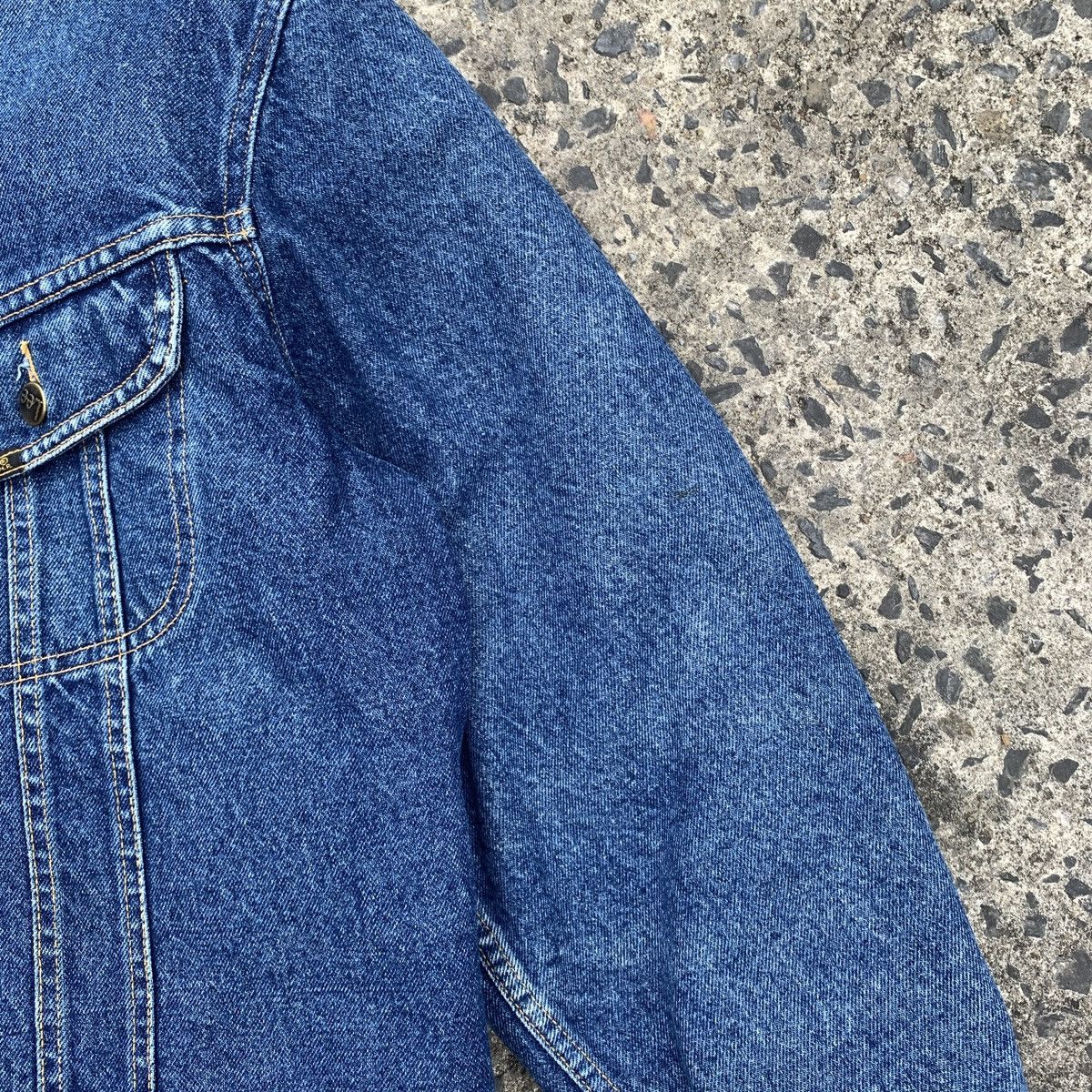 Lee × Vintage Lee Storm Riders 80s Canada Denim Linen Jacket Size US L / EU 52-54 / 3 - 7 Thumbnail