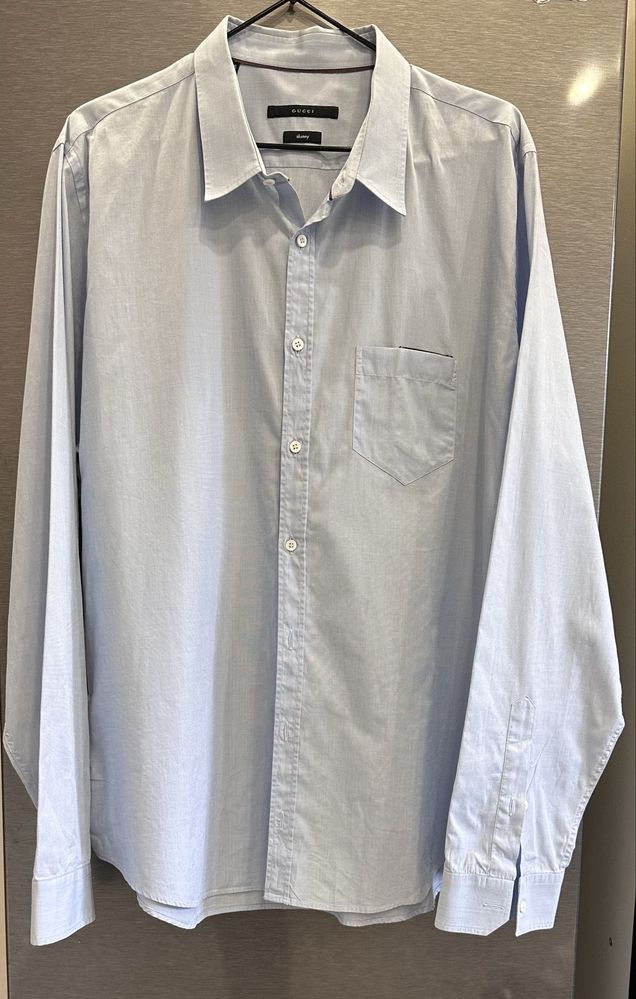 Gucci Gucci Skinny Vintage Shirt Size US M / EU 48-50 / 2 - 1 Thumbnail