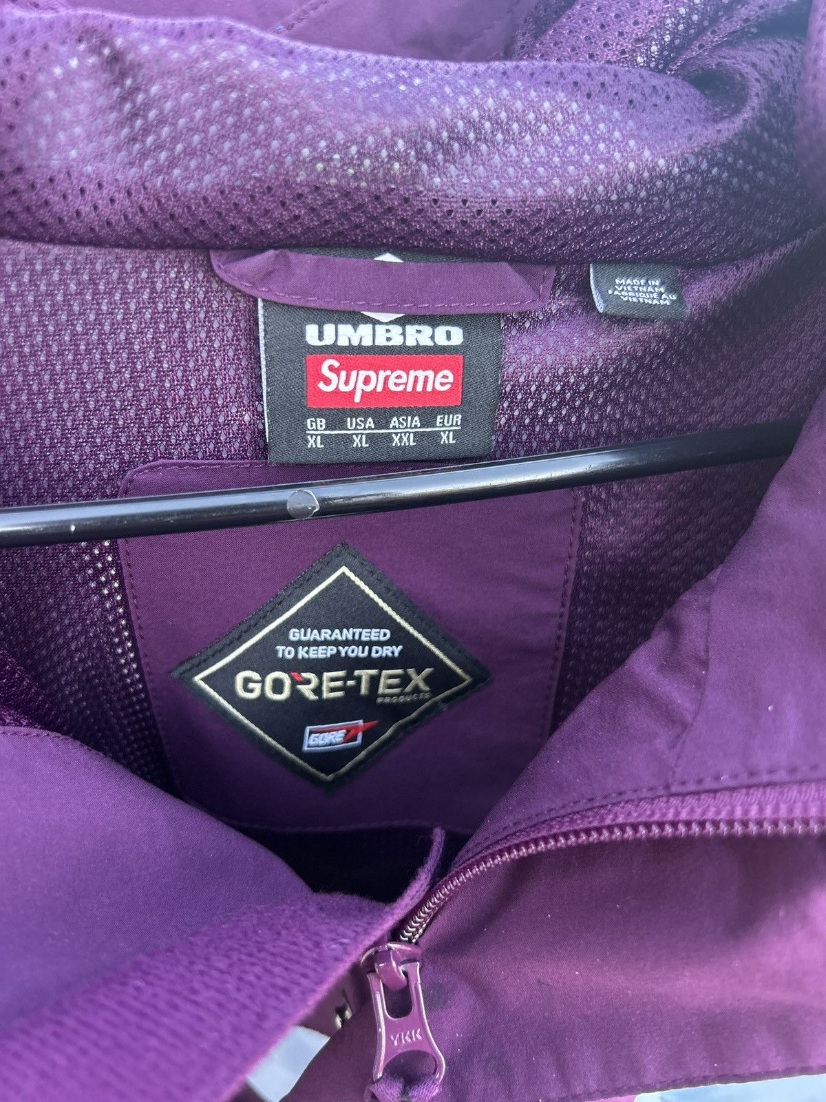 Supreme Supreme umbro gore-tex jacket Size US XL / EU 56 / 4 - 2 Thumbnail