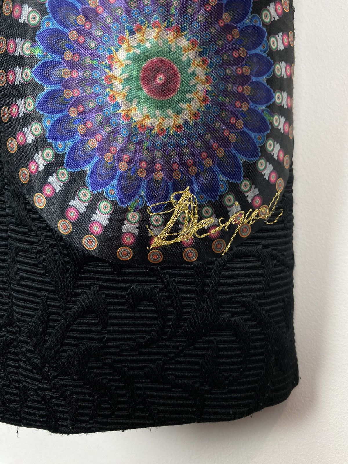 Desigual Desigual Black Pakaian Wanita Button-Through Coat Sz EUR36 Size XS / US 0-2 / IT 36-38 - 8 Thumbnail