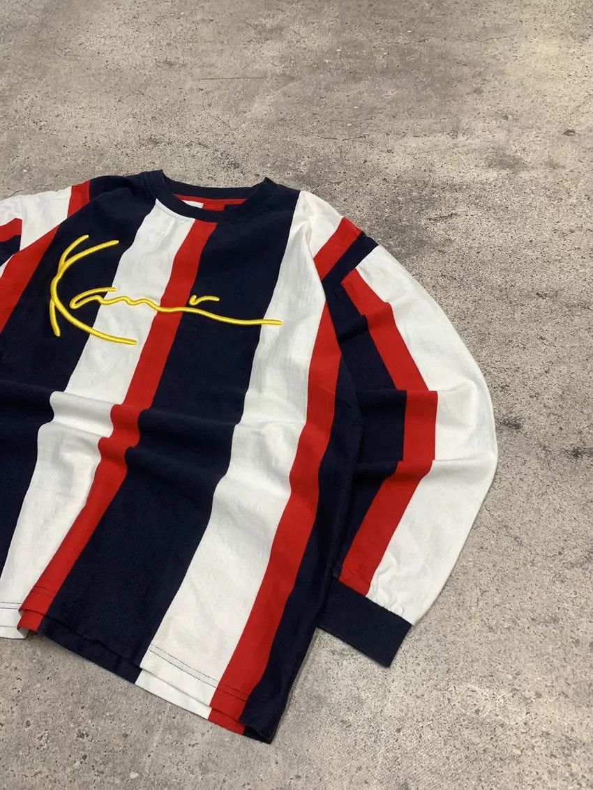 Karl Kani Vintage Karl Kani rap denim long sleeve big logo y2k Size US L / EU 52-54 / 3 - 6 Thumbnail