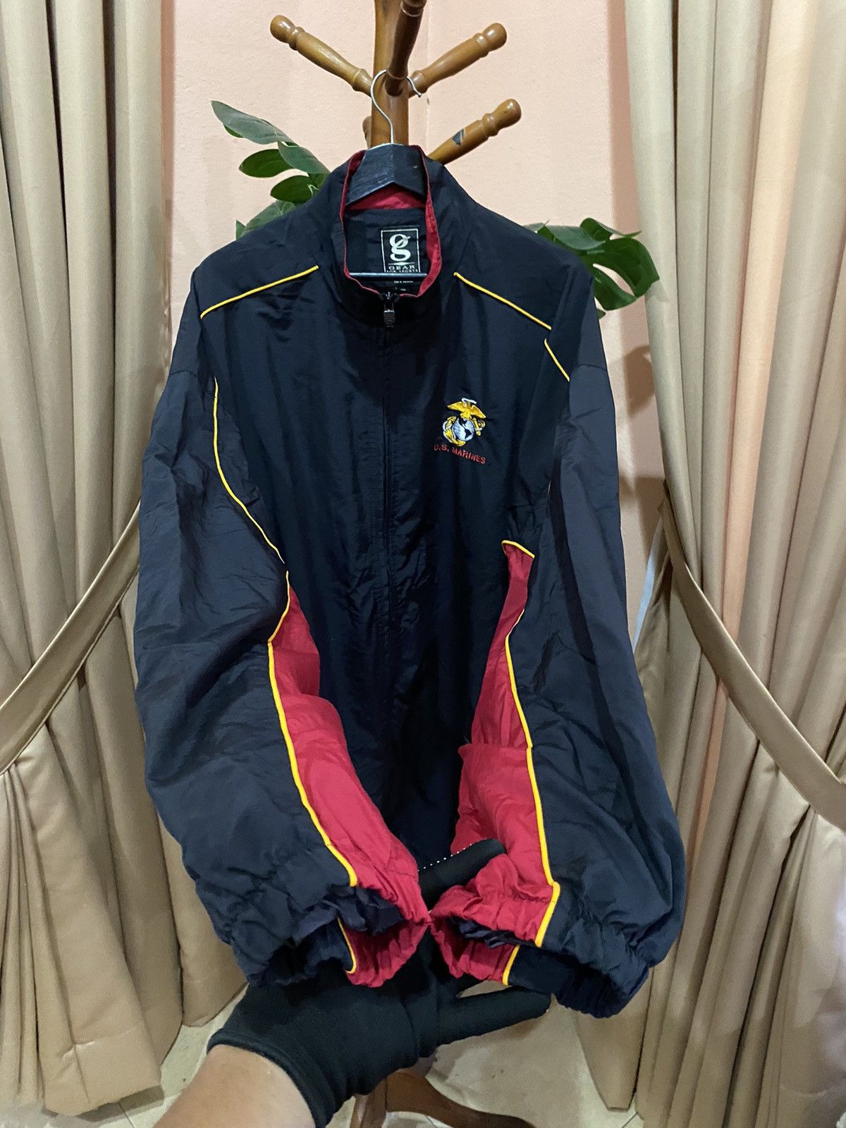 Gear for Sports U.S. Marines Nylon Windbreaker by Gear for Sports Size US XXL / EU 58 / 5 - 8 Thumbnail