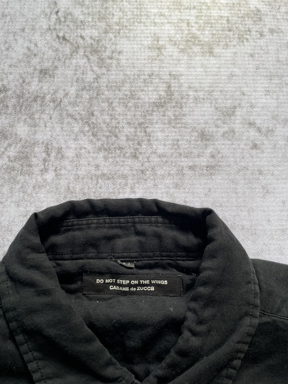 CABANE de ZUCCa 2000s cabane de zucca black shirt double pocket Size US S / EU 44-46 / 1 - 4 Thumbnail