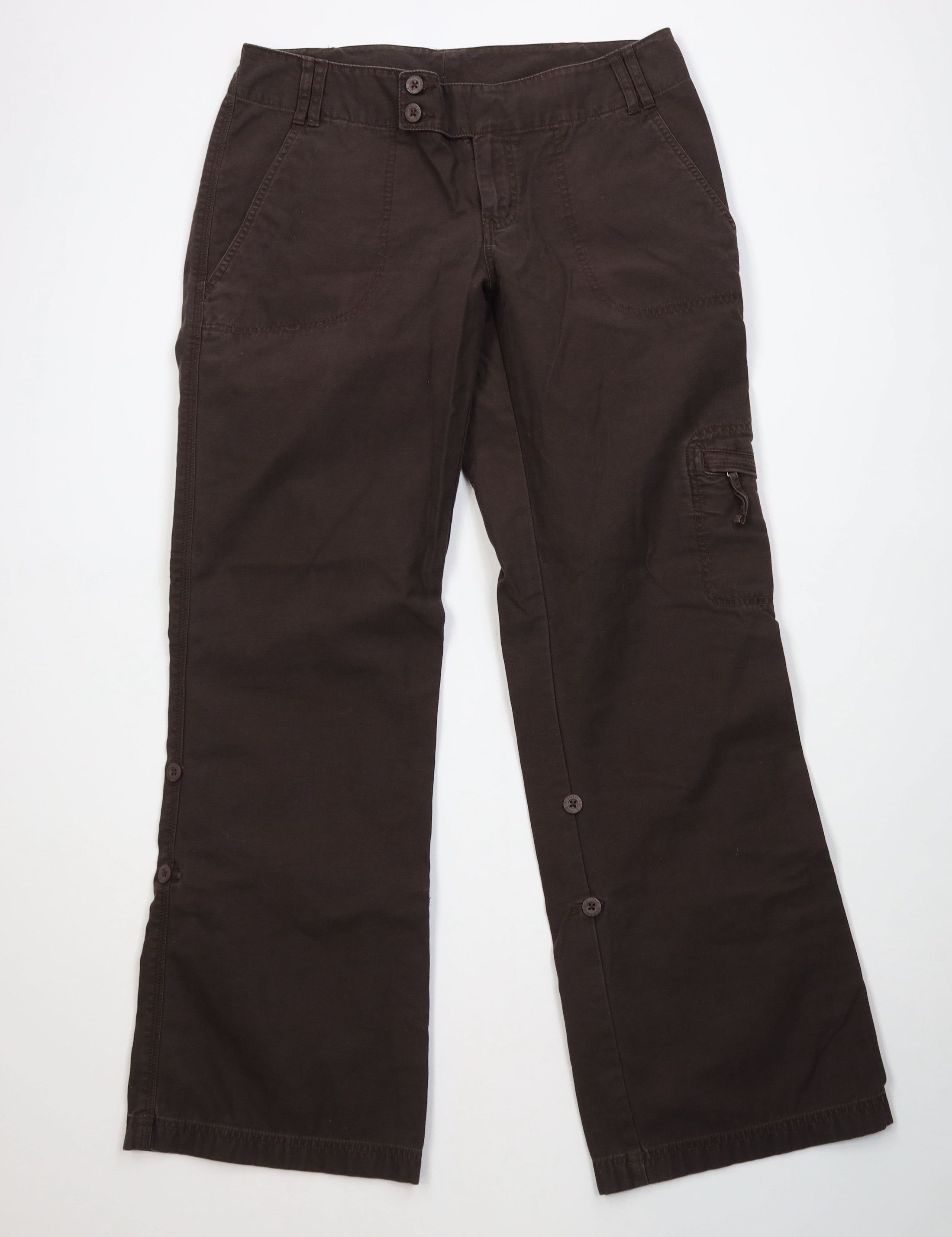 The North Face Vintage Y2K The North Face Flared Wide Leg Cargo Pants Size 32" / US 10 / IT 46 - 1 Thumbnail
