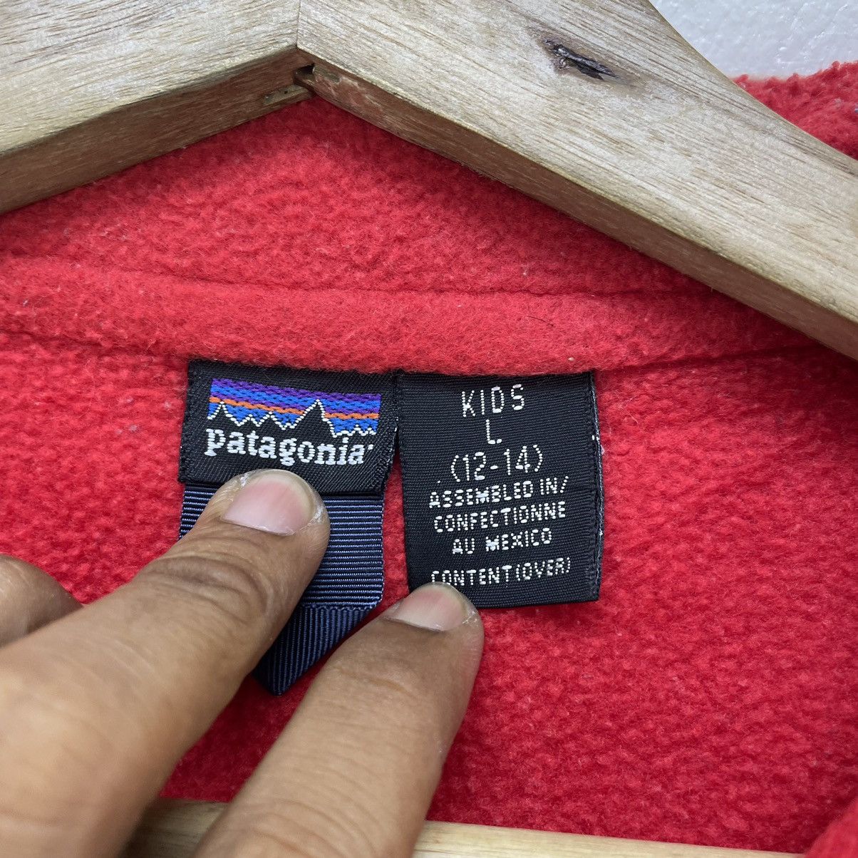 Patagonia 💥Vintage Patagonia Kid Made In Usa Pullover Fleece Jacket Size US XS / EU 42 / 0 - 3 Thumbnail