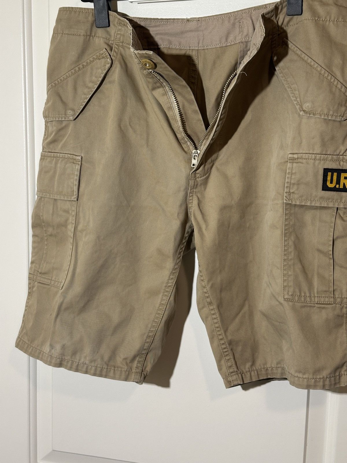 Bape × Wtaps A Bathing Ape Ursus Bape BDU Shorts Beige M Size US 30 / EU 46 - 6 Thumbnail