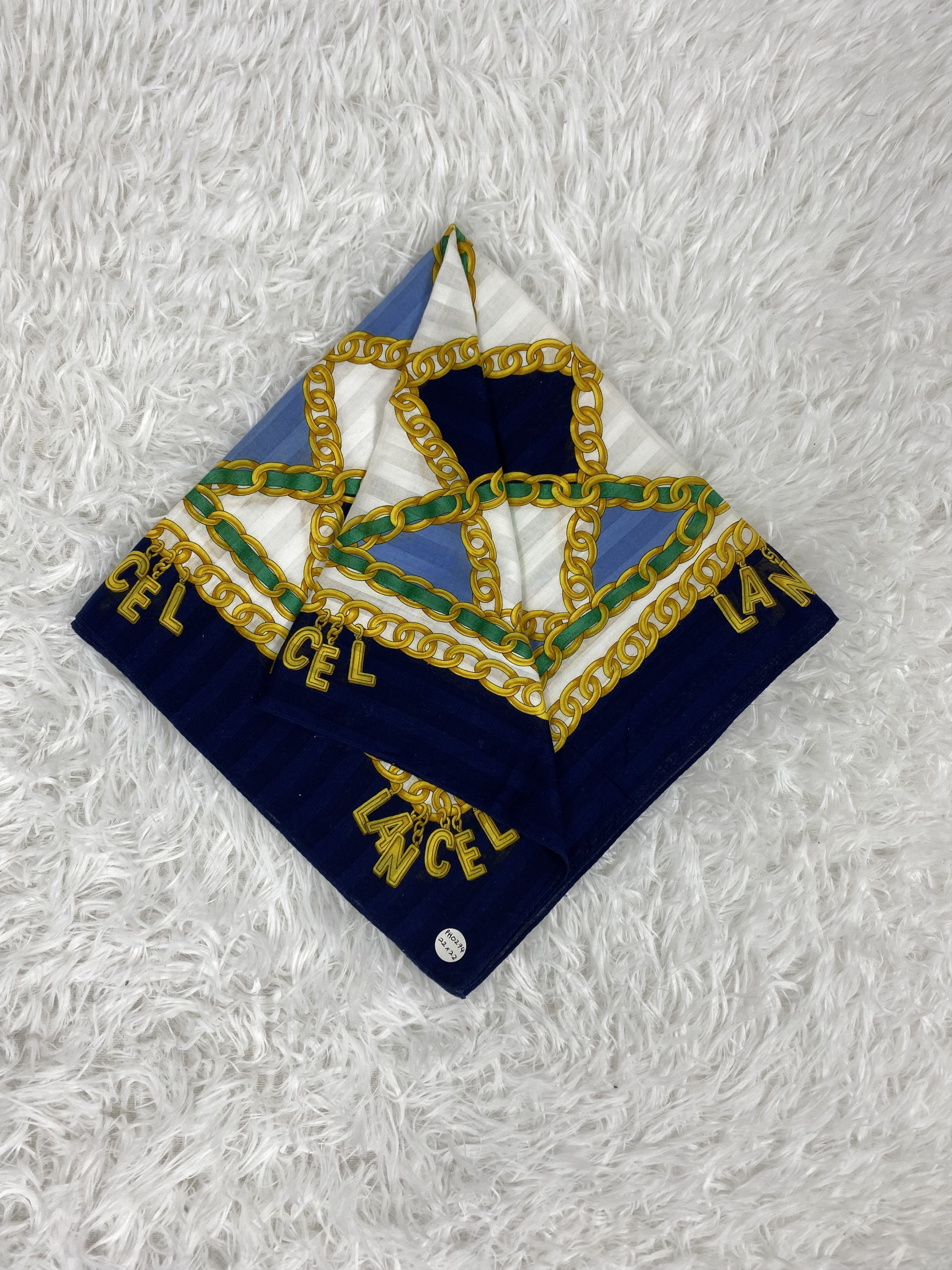 Lancel Vintage Lancel Handkerchief Neckerchief PH0274 Size ONE SIZE - 1 Thumbnail