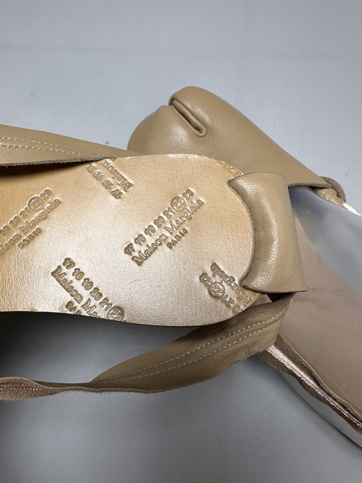 Maison Margiela Maison Margiela Tabi tie-fastening sandals Size US 5 / IT 35 - 9 Thumbnail
