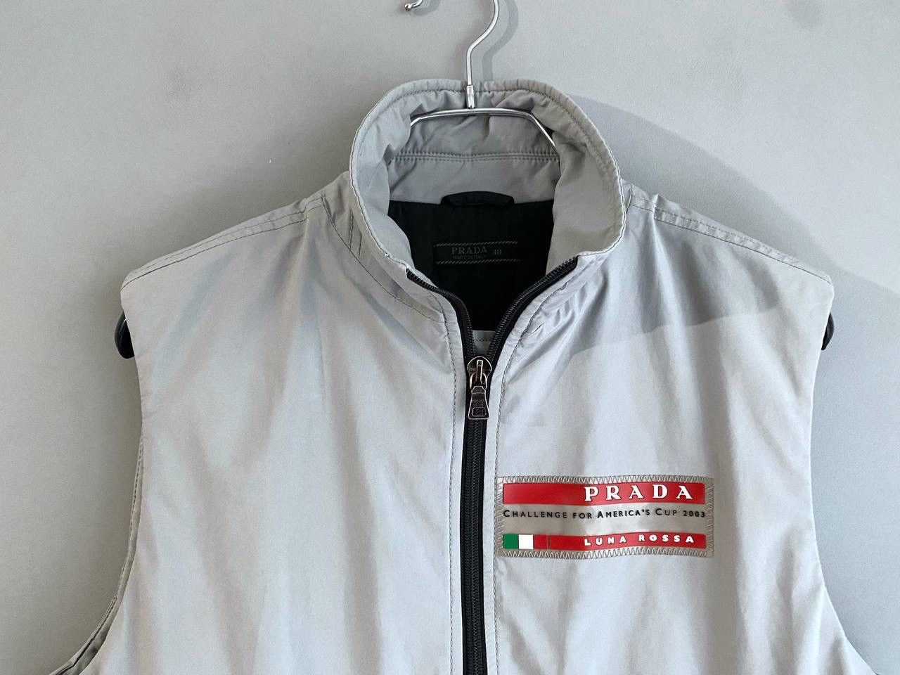 Prada Prada Luna Rossa Vest Challenge America's Cup 2003, Sz 40/S Size US S / EU 44-46 / 1 - 11 Thumbnail