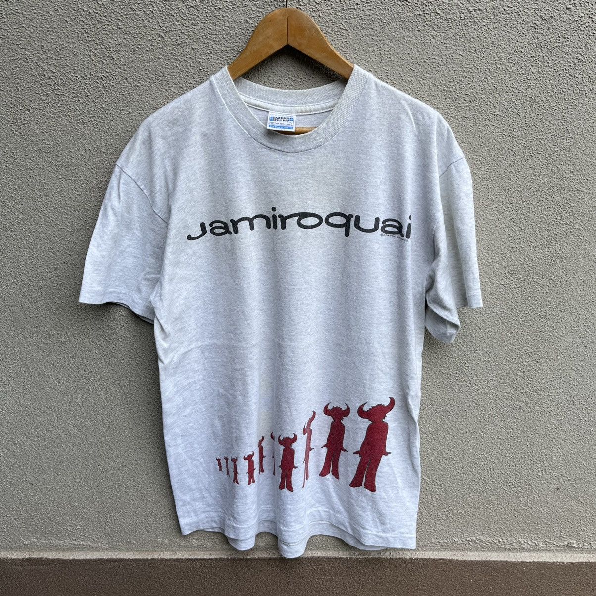 Band Tees Vintage rare 90s JAMIROQUAI band tee Size US L / EU 52-54 / 3 - 1 Thumbnail