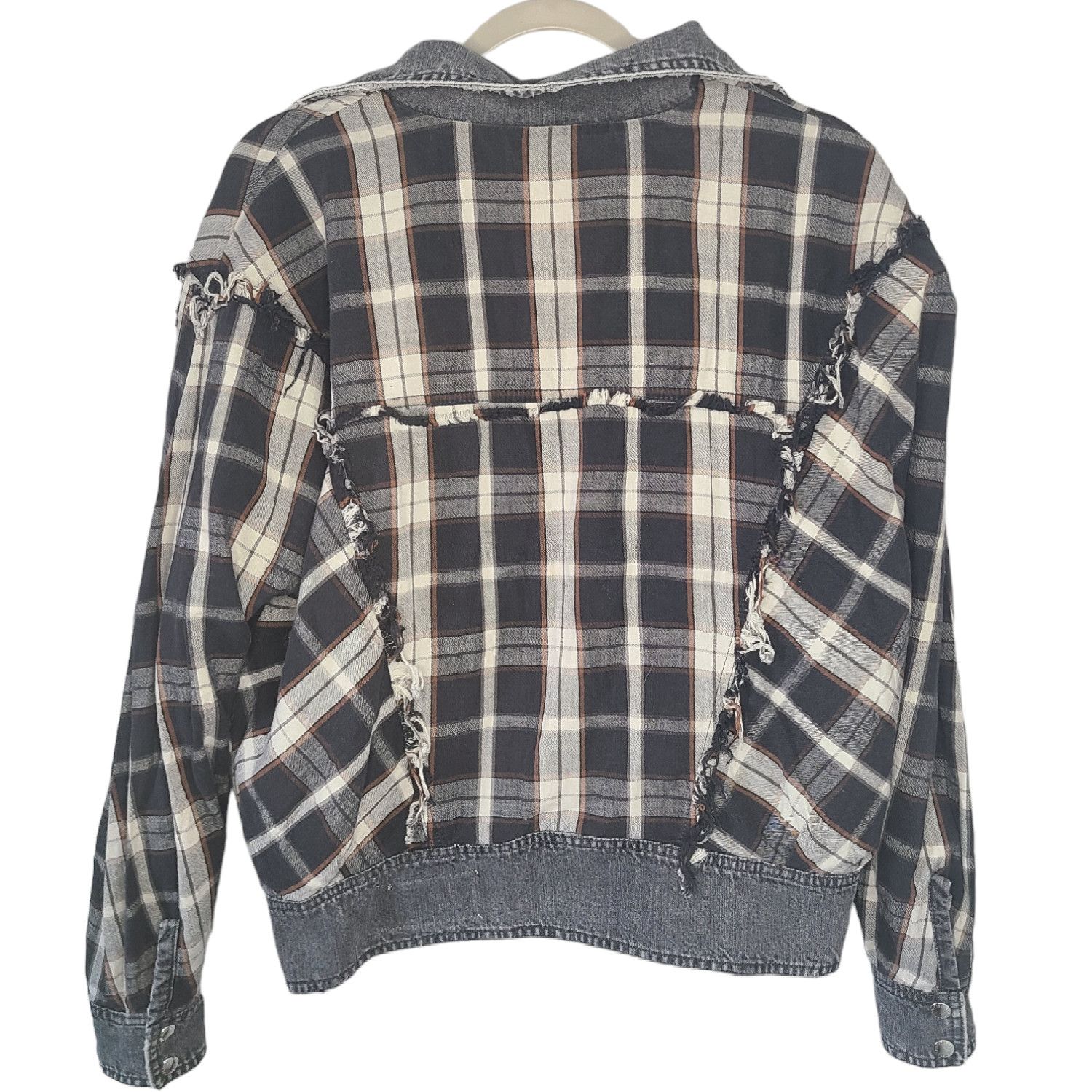 Retrofete RETROFÊTE Ellie reversible distressed denim jacket Size M / US 6-8 / IT 42-44 - 11 Thumbnail