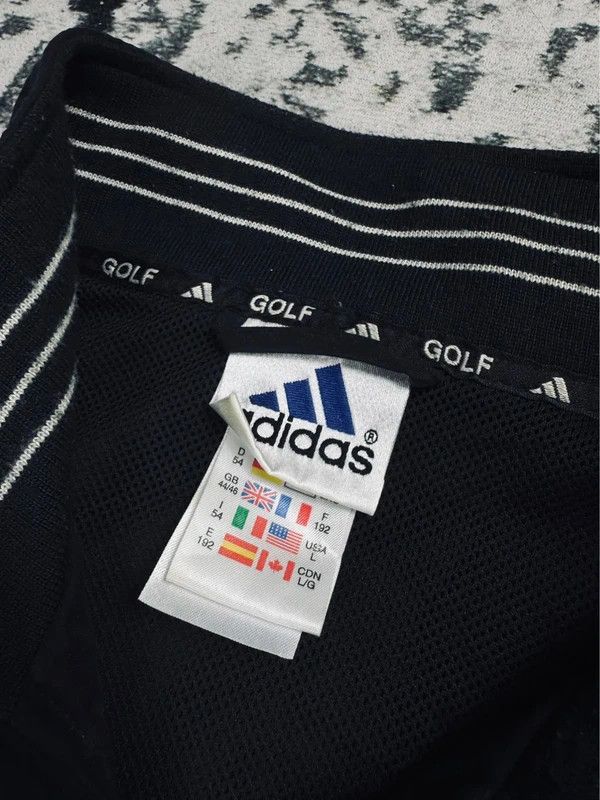 Adidas Vintage Adidas 90s Sports Vest Black White L Size US L / EU 52-54 / 3 - 4 Thumbnail