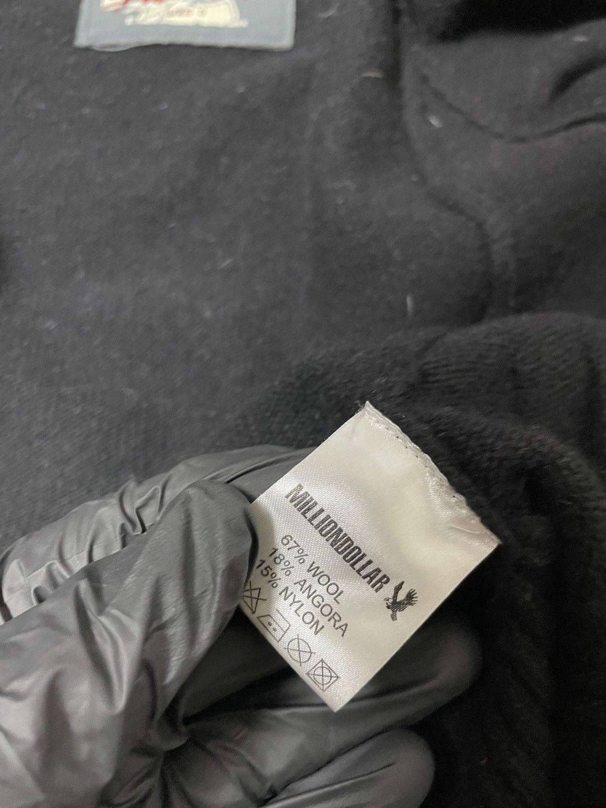 Japanese Brand Y2K Million Dollar Vintage Knit Zip Sweater Scarf Hoodie Size US S / EU 44-46 / 1 - 17 Thumbnail
