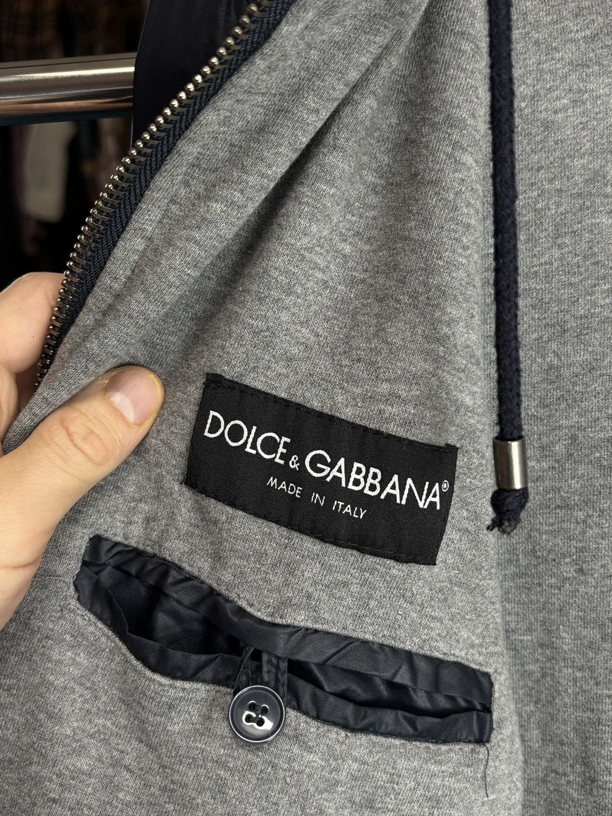 Dolce & Gabbana Dolce & Gabbana D&G Vintage Avant Garde Hooded Jacket Size US M / EU 48-50 / 2 - 7 Thumbnail