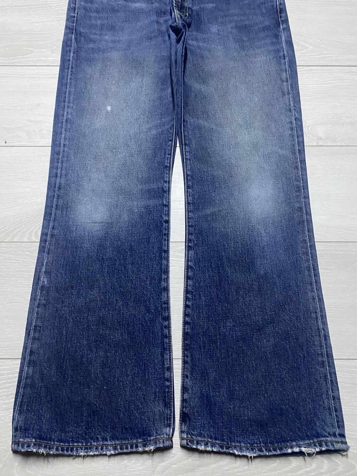 Dapper Dan × Gap Vintage Gap Denim Faded Wash Flare Bootcut Jeans Size US 34 / EU 50 - 5 Thumbnail