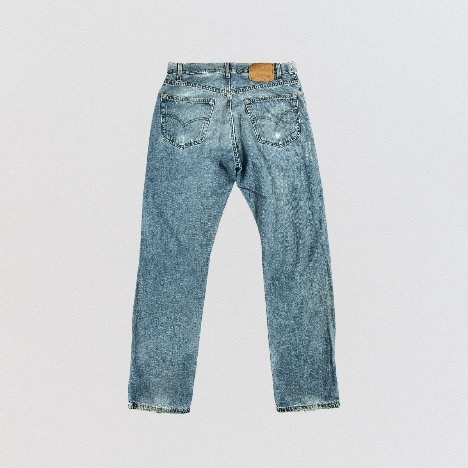 Levi's × Vintage Vintage 90s Ripped Levis 505 Jeans-JM2451 Size US 34 / EU 50 - 2 Thumbnail