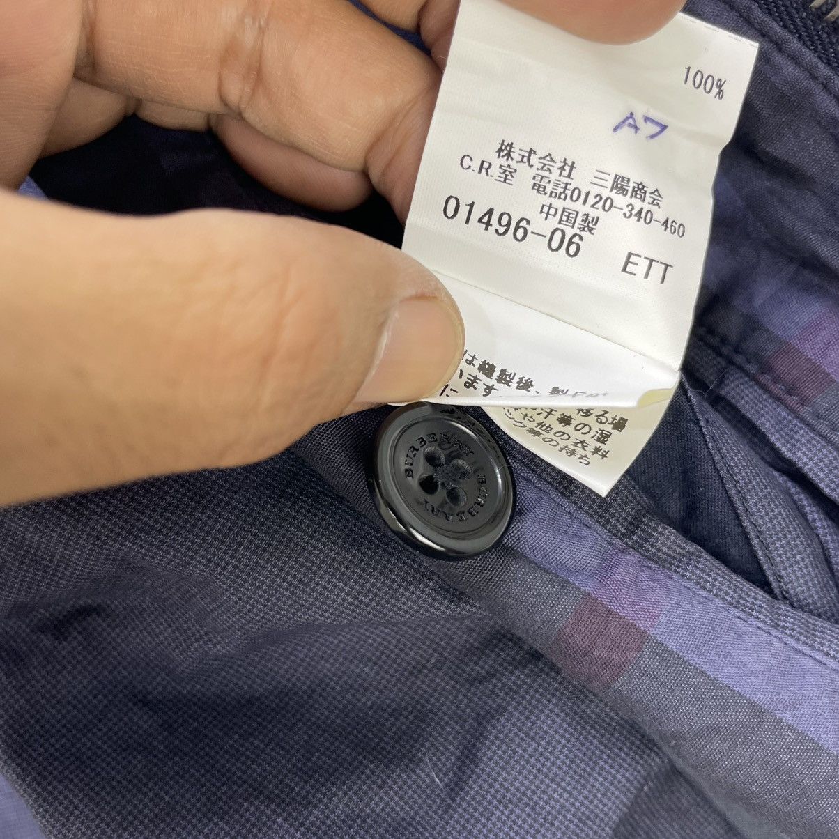 Burberry × Vintage Authentic Vintage Burberry Bomber Light Jacket Size US M / EU 48-50 / 2 - 13 Thumbnail