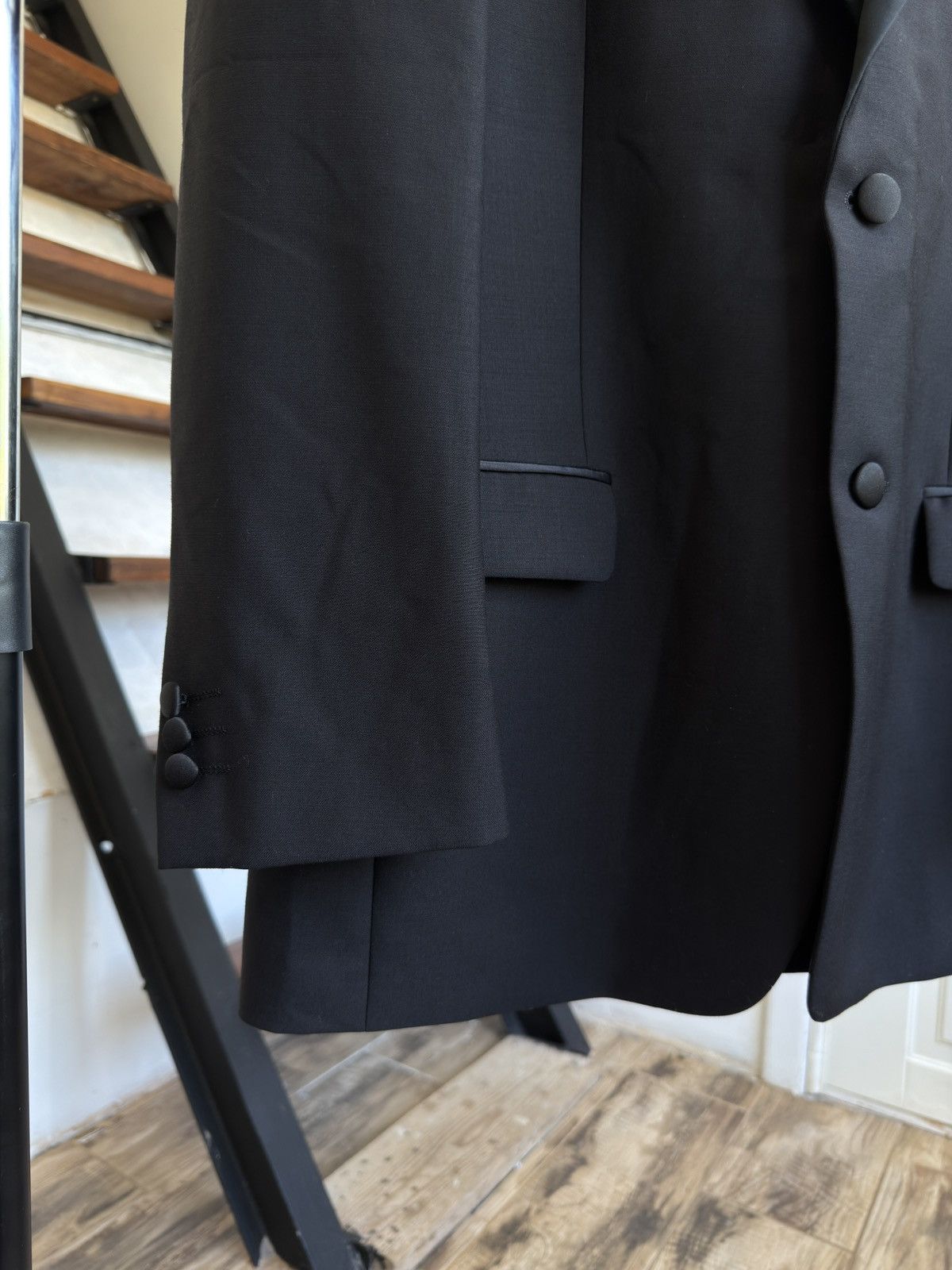 Balmain PIERRE BALMAIN Mens Blazer Jacket Black Size M Chest 40 in Size 40R - 11 Thumbnail