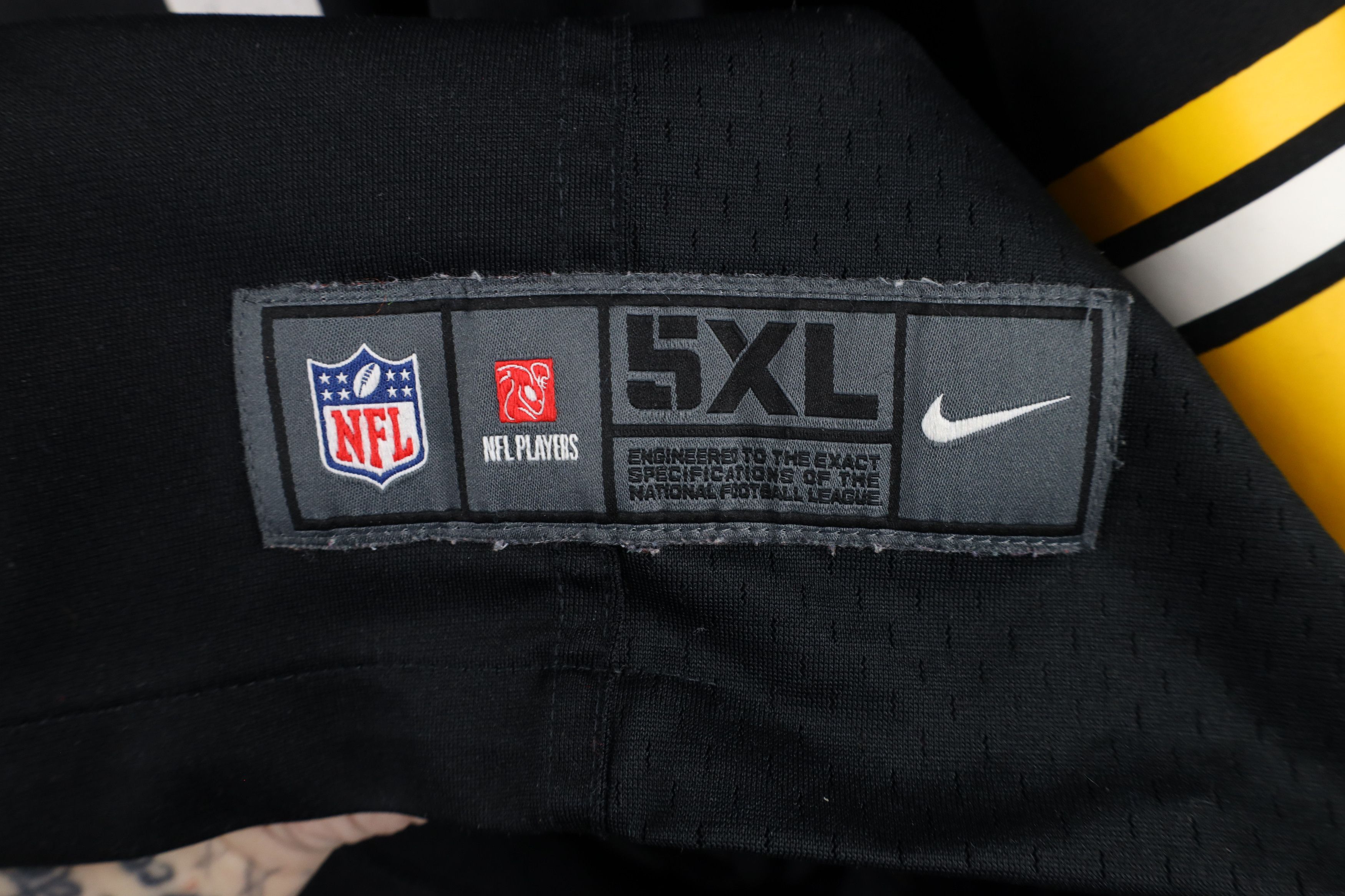 Nike × Vintage Nike On Field Pittsburgh Steelers Football Jersey Black Size US XXL / EU 58 / 5 - 7 Thumbnail