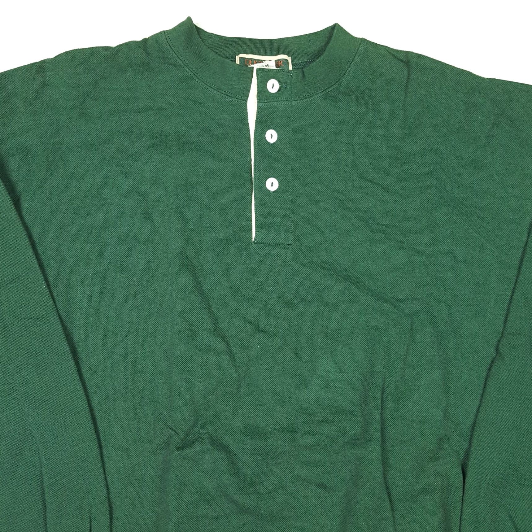 Vintage VINTAGE Duckster Green Henley Men’s Size Medium Crewneck Retro Pullover Sweatshirt Size US M / EU 48-50 / 2 - 2 Thumbnail