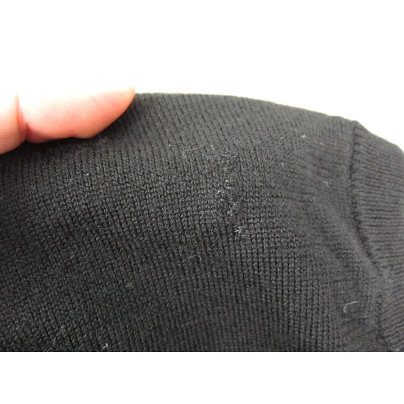 Vintage Toscano Sweater Vest Mens L Black 100% Merino Wool V-Neck Knit Golf Knitwear Vest Size US L / EU 52-54 / 3 - 4 Thumbnail