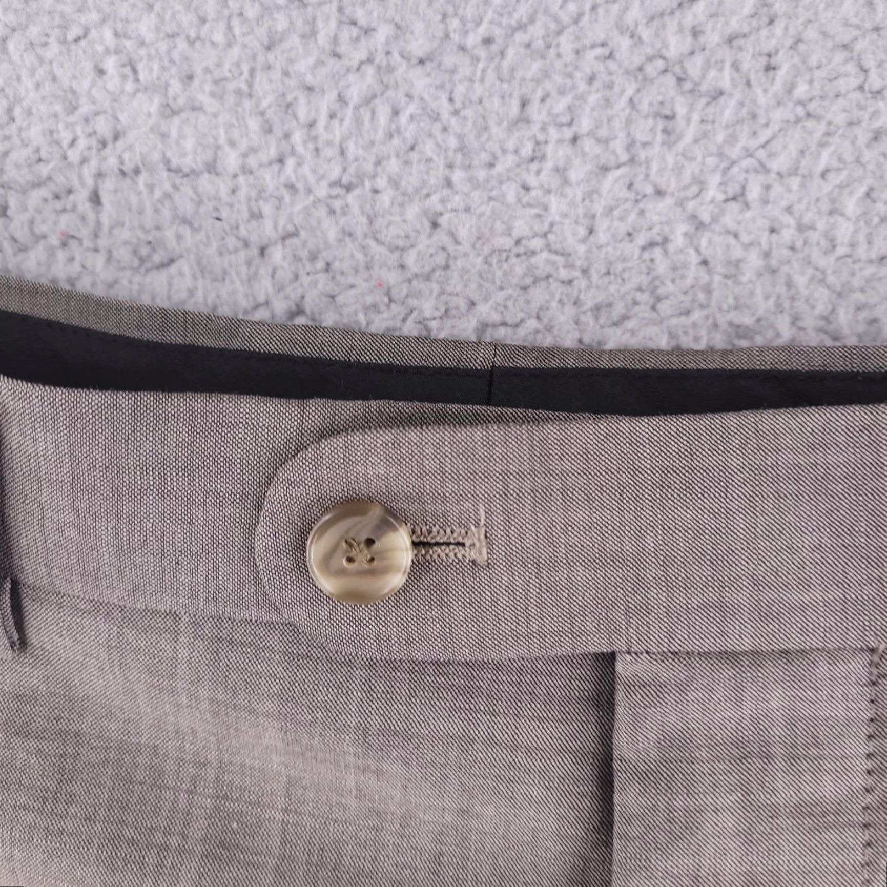 Vintage Indochino Pants Mens 36x31 Brown Wool Blend Straight Fit Dress Pants Regular Front Flat Front Vintage: No Size US 36 / EU 52 - 3 Thumbnail