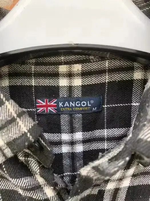 Kangol Kangol Plaid Tartan Button Up Shirt Size US M / EU 48-50 / 2 - 3 Thumbnail