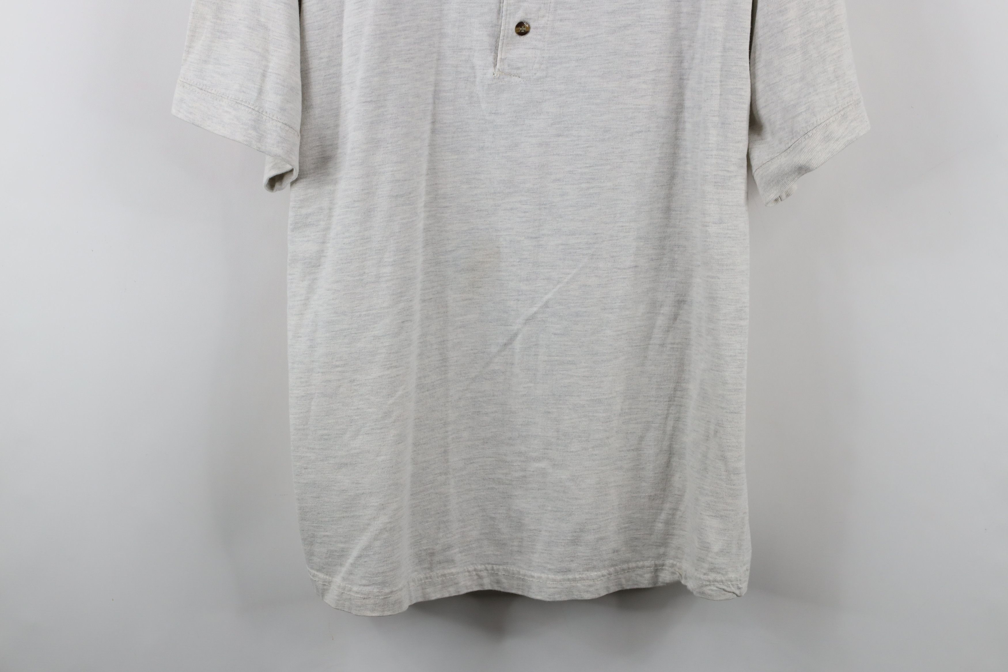 Vintage Vintage 90s Streetwear Baggy Fit Short Sleeve Henley T-Shirt Size US M / EU 48-50 / 2 - 3 Thumbnail