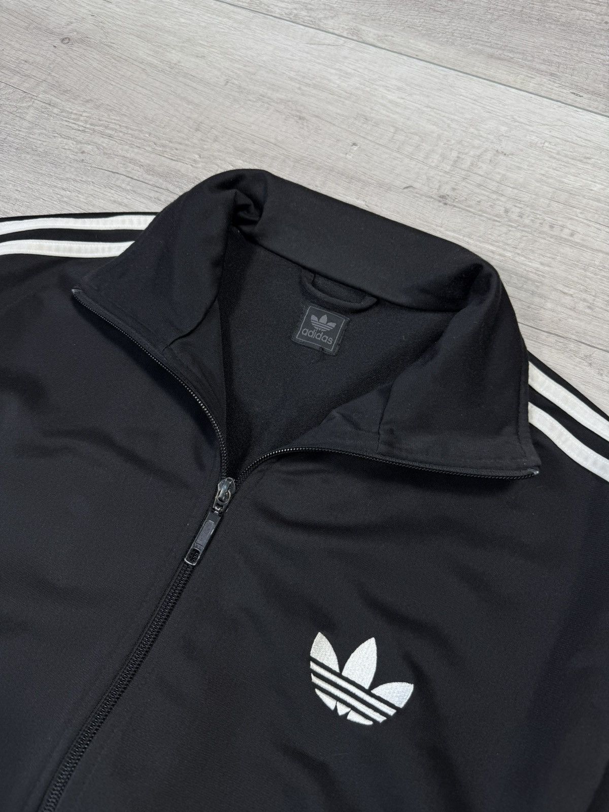 Adidas Vintage Adidas Originals Firebird Black Track Jacket Size US L / EU 52-54 / 3 - 3 Thumbnail