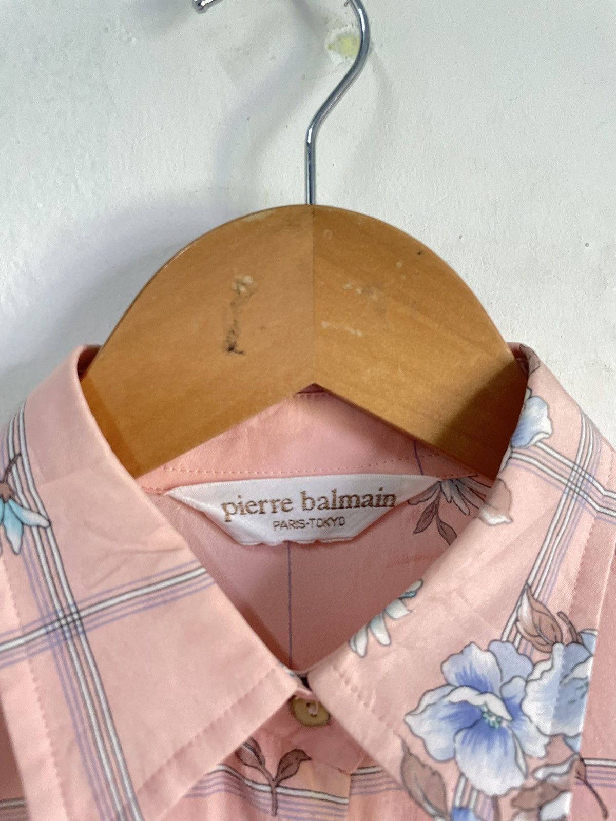 Balmain × Pierre Balmain Vintage Pierre Balmain tokyo Floral Blouse Size S / US 4 / IT 40 - 3 Thumbnail