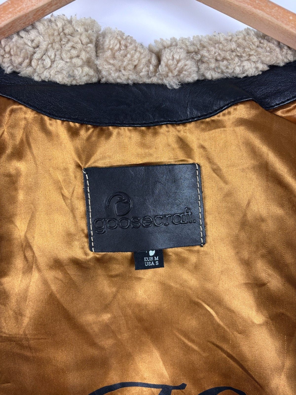 GOOSECRAFT Womens Goosecraft Leather Jacket Black Size S Size S / US 4 / IT 40 - 8 Thumbnail