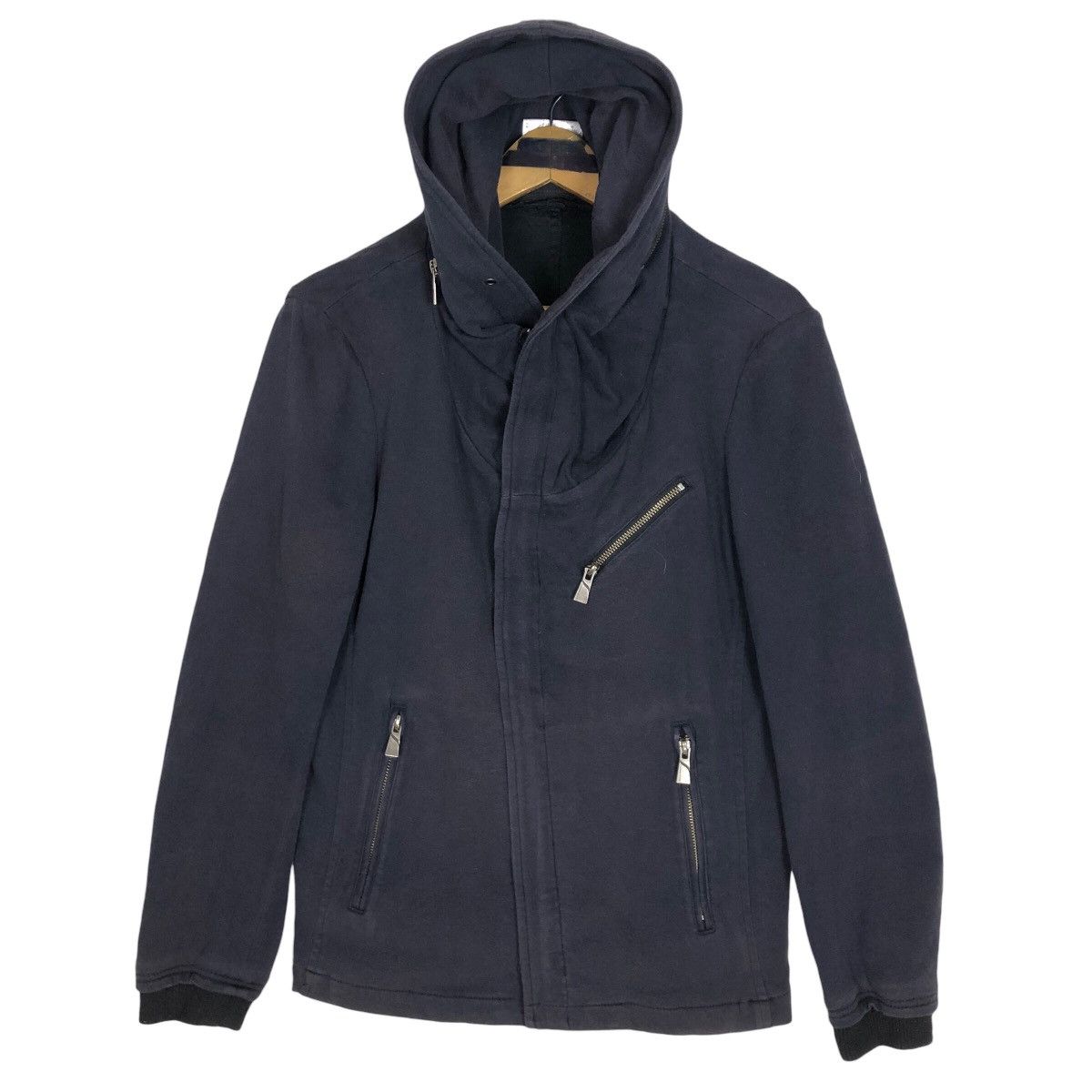 Katharine Hamnett London Vintage Katharine Hamnett London Cut & Sewn Hooded Sweater Size L / US 10 / IT 46 - 2 Thumbnail