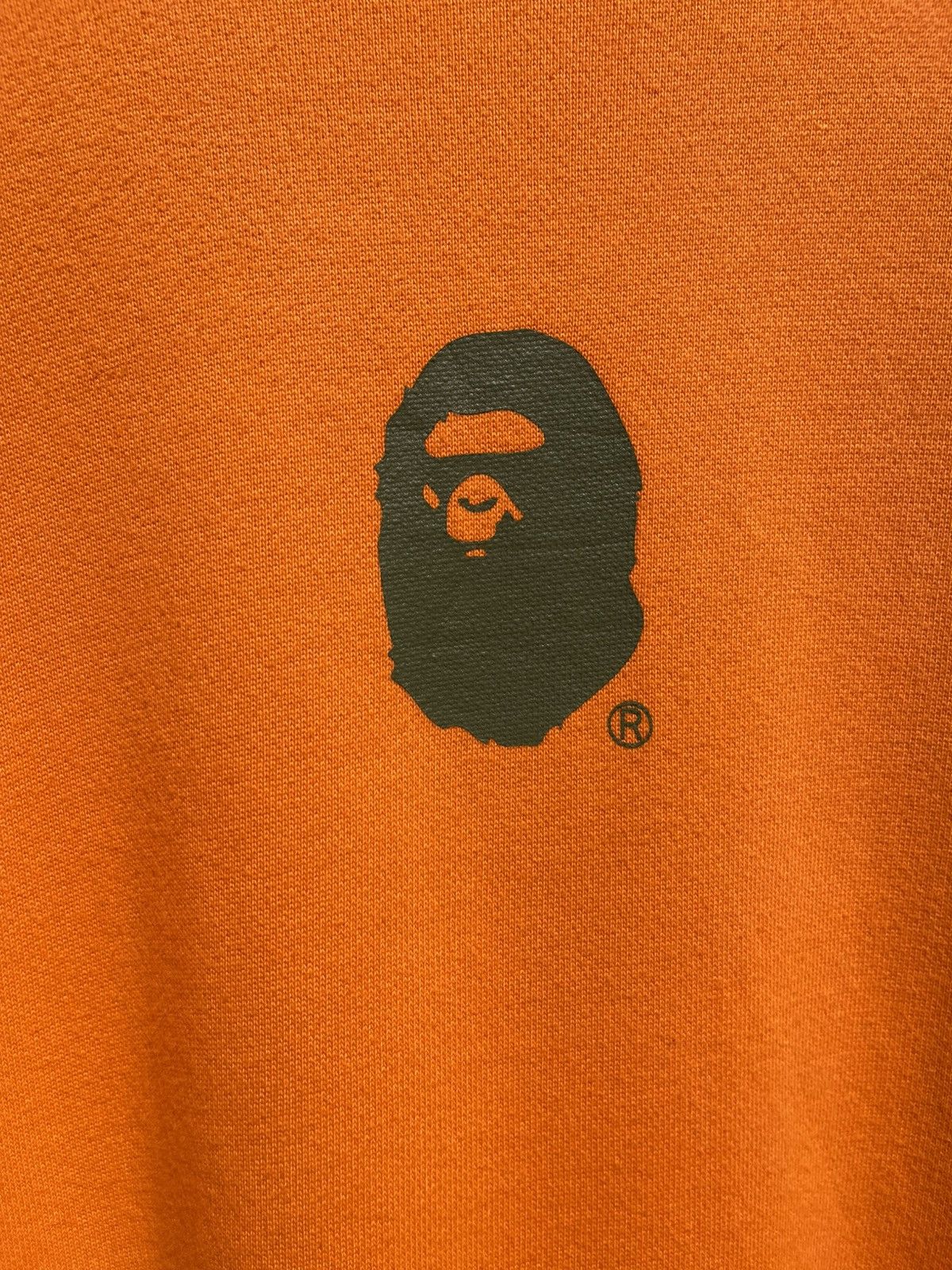 Bape Bape A Bathing Ape Spellout Logo Sweatshirt Size US XXL / EU 58 / 5 - 5 Thumbnail