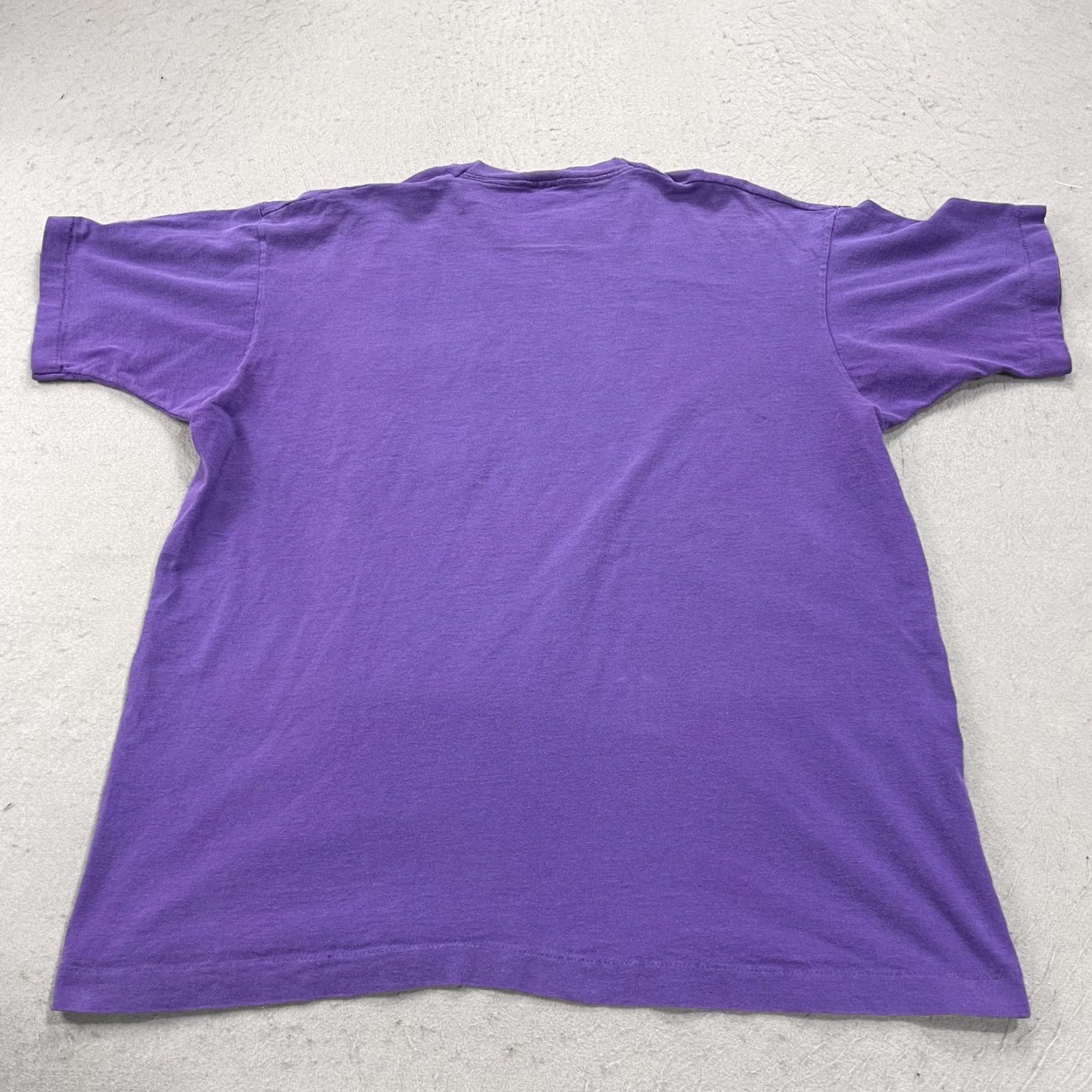 Vintage VINTAGE B.V.D Shirt Mens XL Purple Pocket Tee Cotton 90s 90s Shirt Mens XL Purple Pocket Tee Cotton USA 90s Size US XL / EU 56 / 4 - 4 Thumbnail