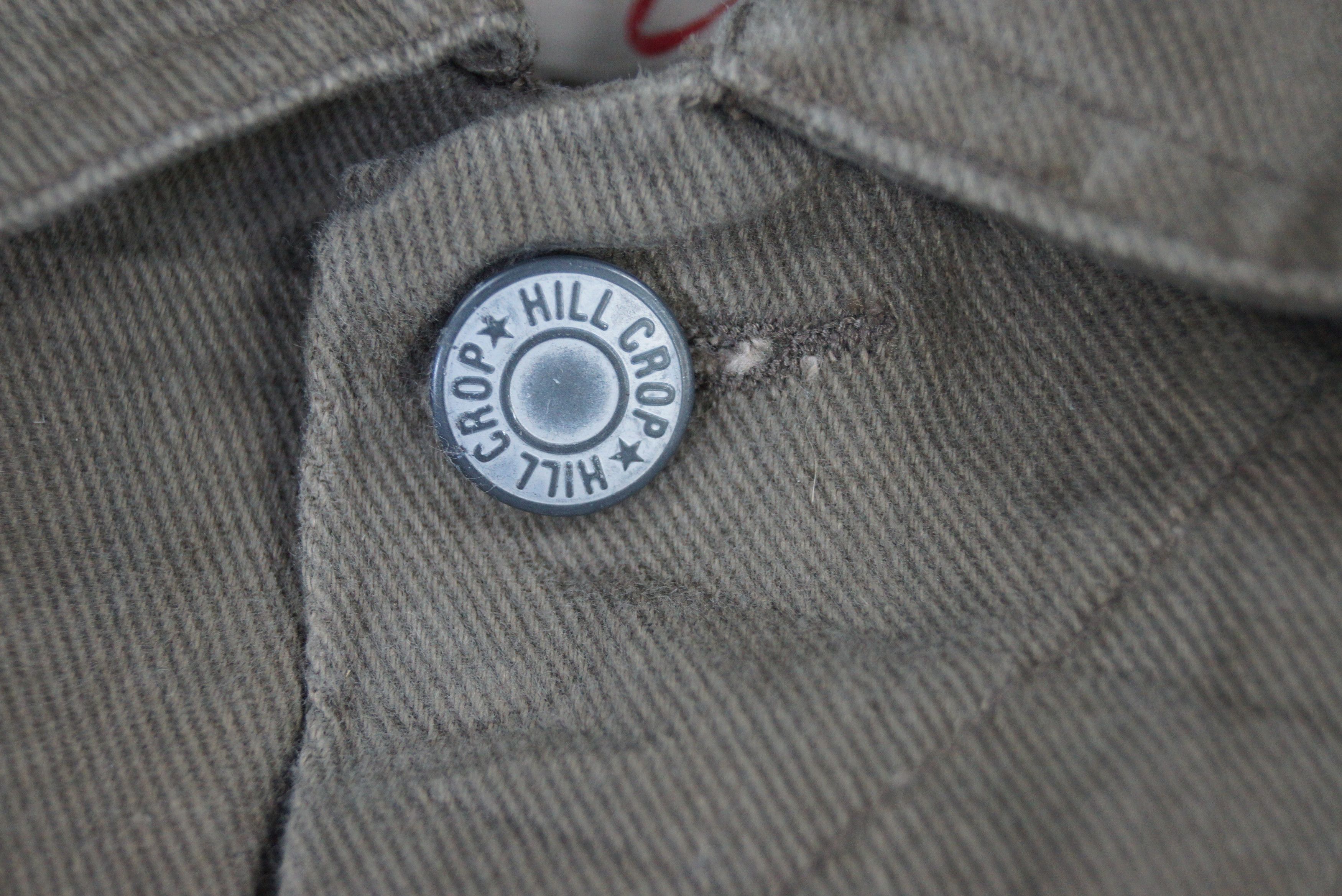Vintage Hill Crop Jacket Denim Dark Gray Nice Design Size US L / EU 52-54 / 3 - 2 Thumbnail