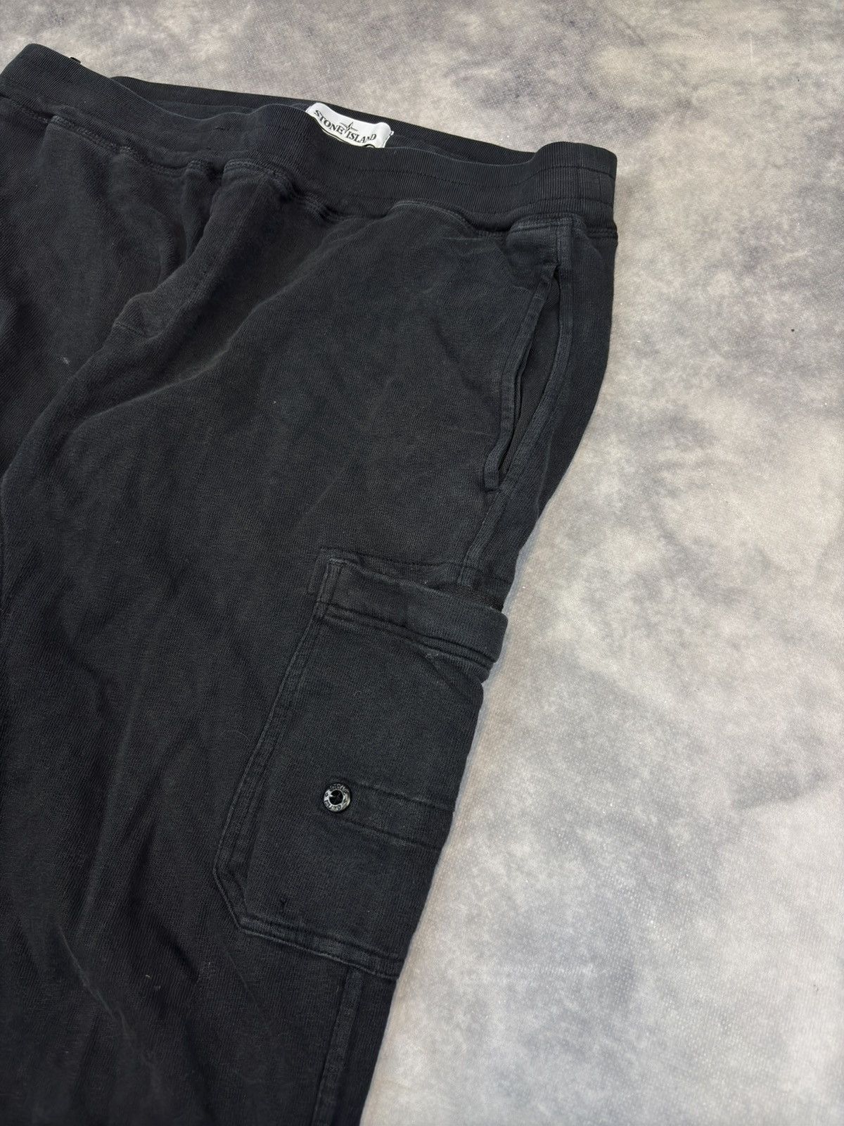 Designer × Stone Island Stone Island Cargo Sweatpants L Casual Sport Streetwear Drip Size US 34 / EU 50 - 2 Thumbnail