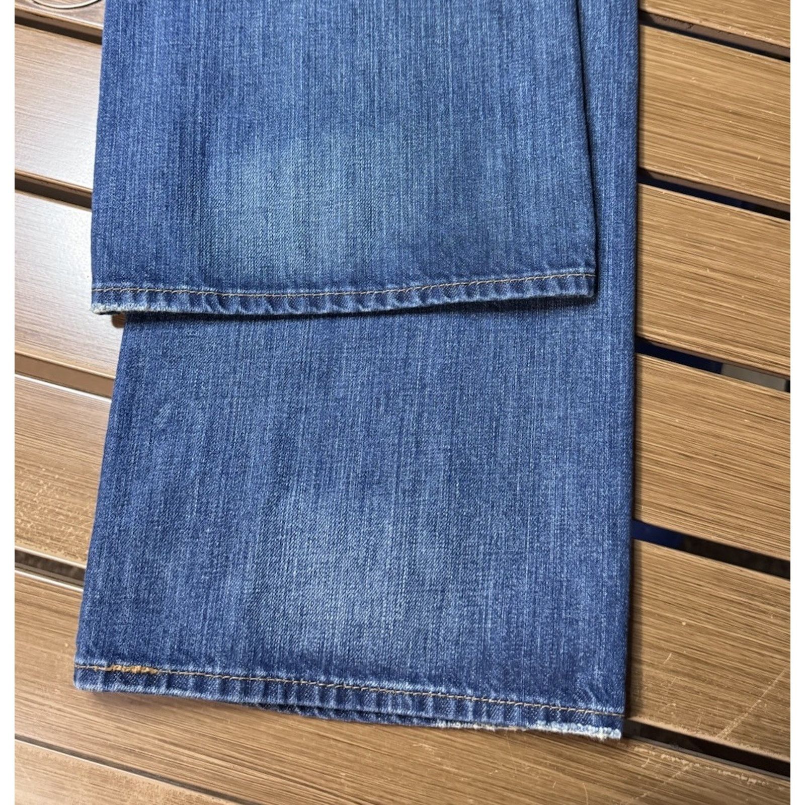 True Religion True Religion Mens Jeans 40x33 Stitch Denim USA Straight Fit Size US 40 / EU 56 - 17 Thumbnail