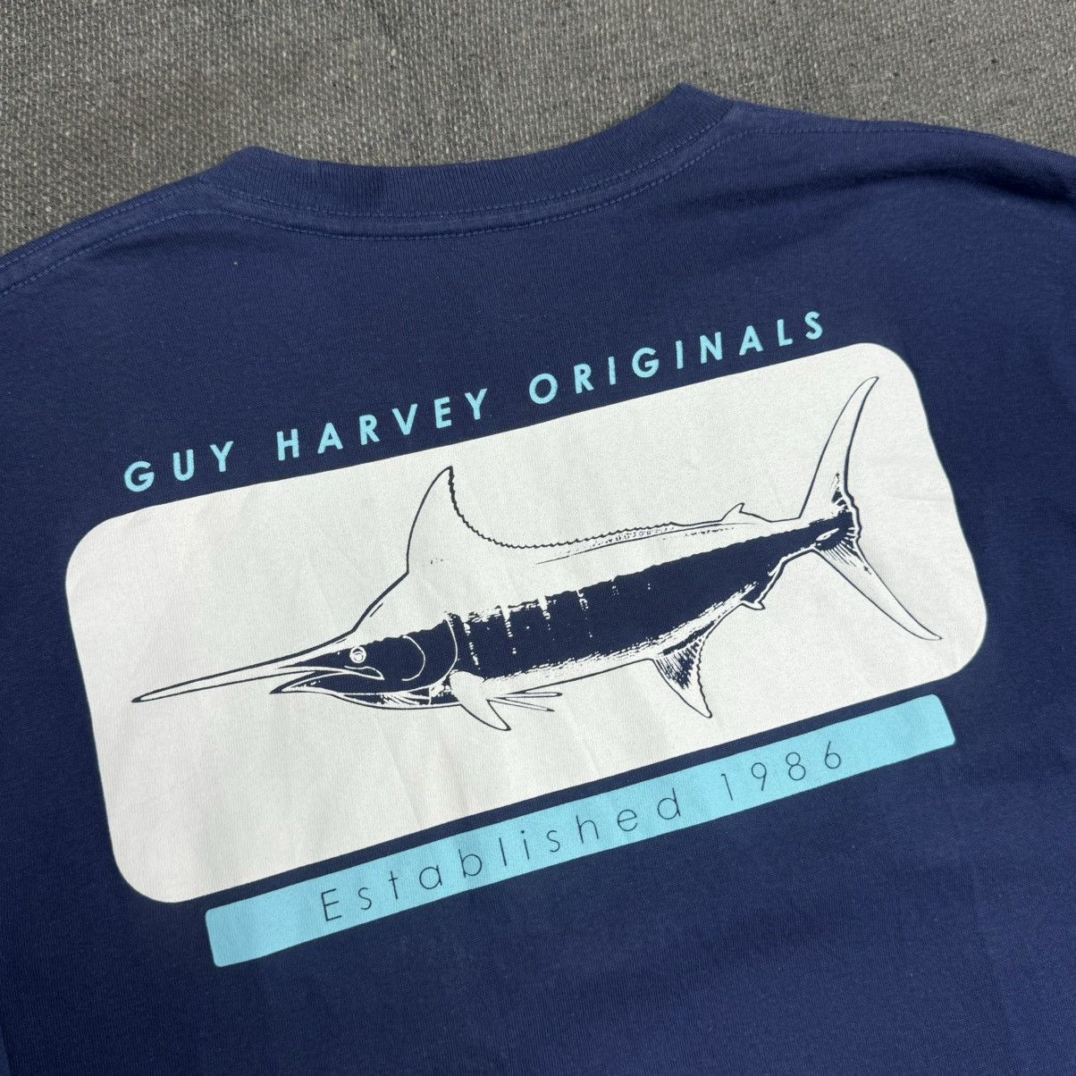 Guy Harvey × Vintage Guy harvey Tee Back Art Size US M / EU 48-50 / 2 - 4 Thumbnail