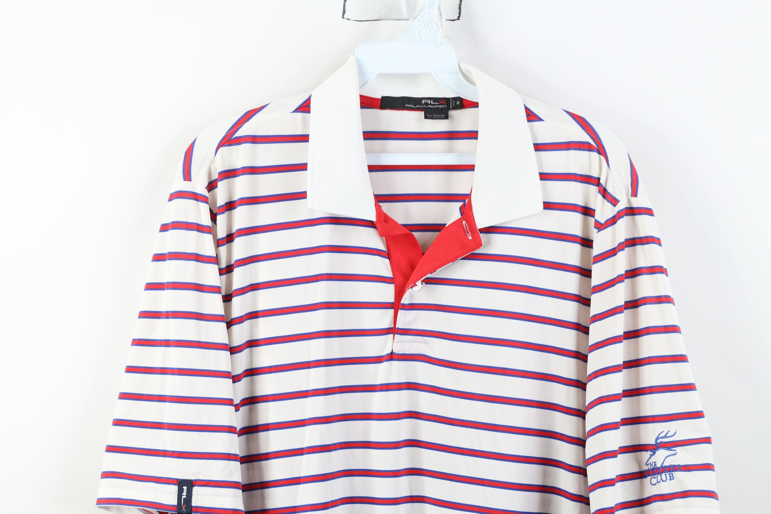 Polo Ralph Lauren Ralph Lauren RLX Players Club Golf Course Striped Polo Shirt Size US M / EU 48-50 / 2 - 2 Thumbnail