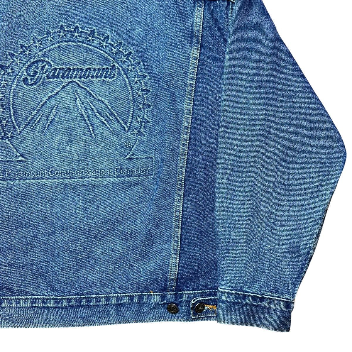 Other Vintage Paramount Communications Company Movie Denim Jacket Size US L / EU 52-54 / 3 - 21 Thumbnail