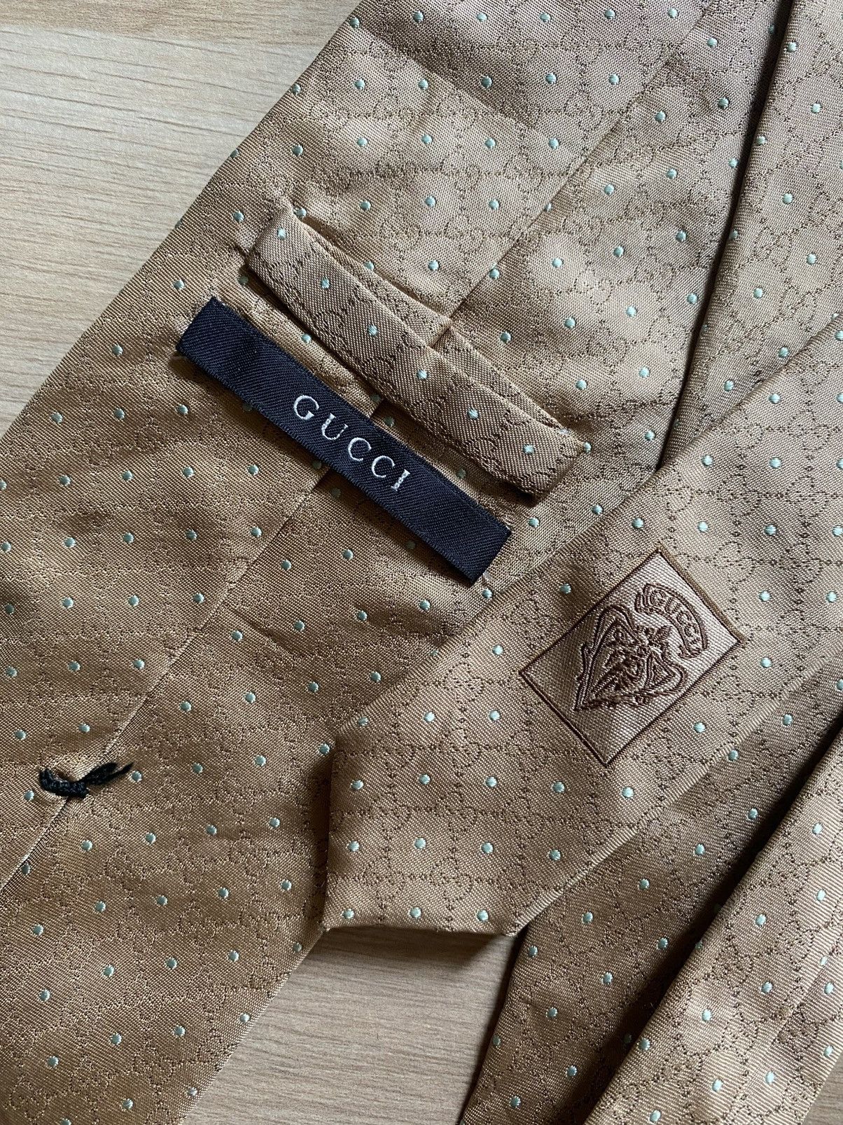 Gucci ✅SEND OFFER✅ Gucci Monogram Silk Ties Size ONE SIZE - 3 Thumbnail