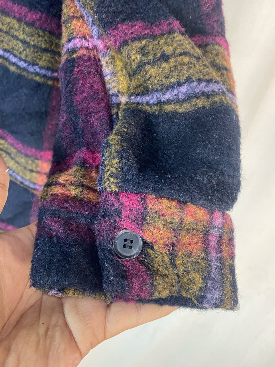 Zara Unisex🔥 Zara button up wool jacket Size L / US 10 / IT 46 - 9 Thumbnail