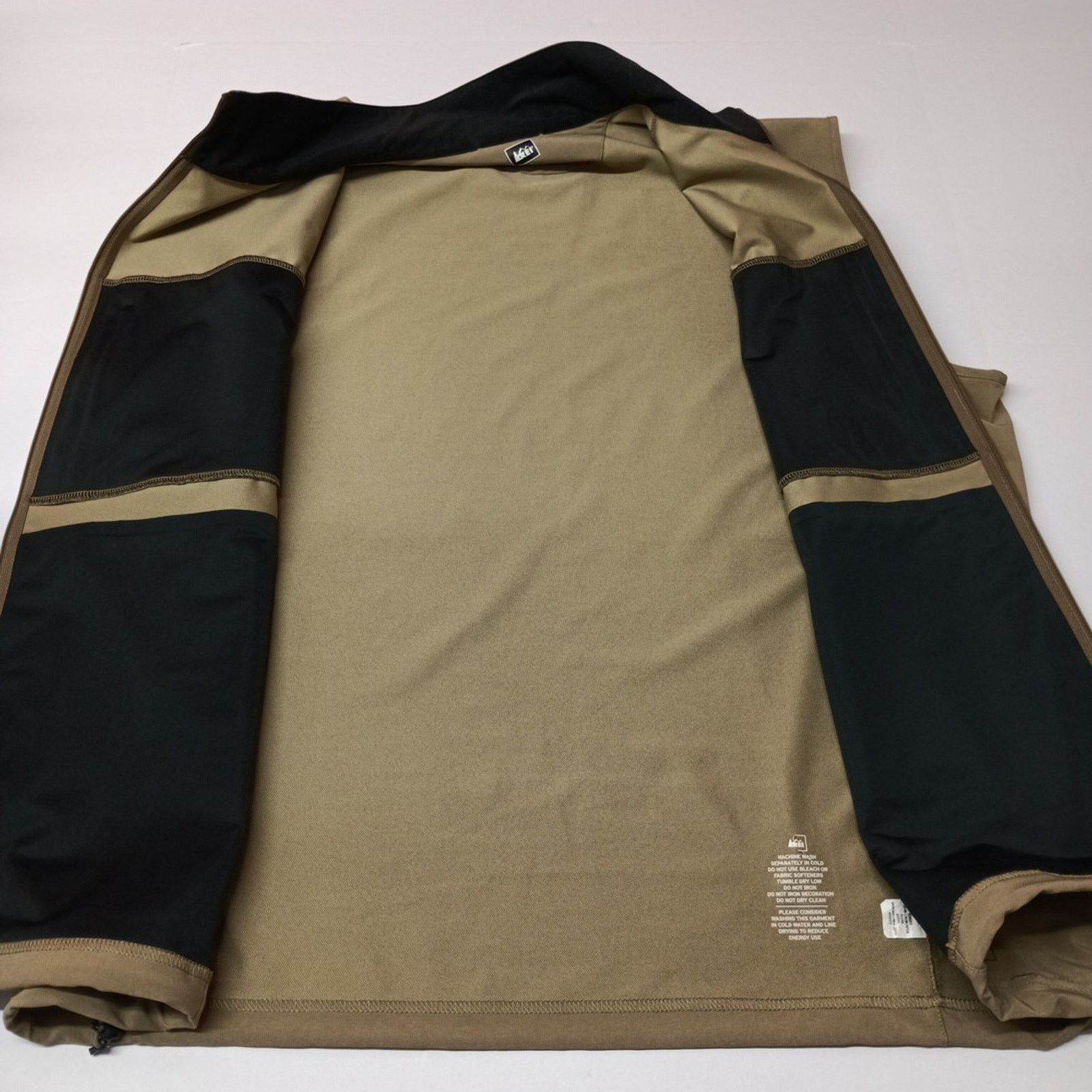 Rei REI Vest Outdoor Full Zip Men's Size XL XLarge Dark Khaki Size US XL / EU 56 / 4 - 6 Thumbnail