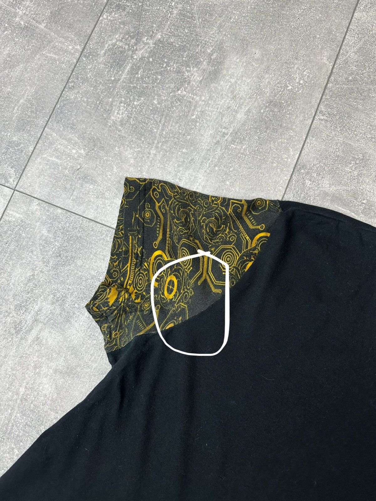 Versace Versace Jeans Luxury T-Shit Multi-Printed Sleeves Size US S / EU 44-46 / 1 - 7 Thumbnail