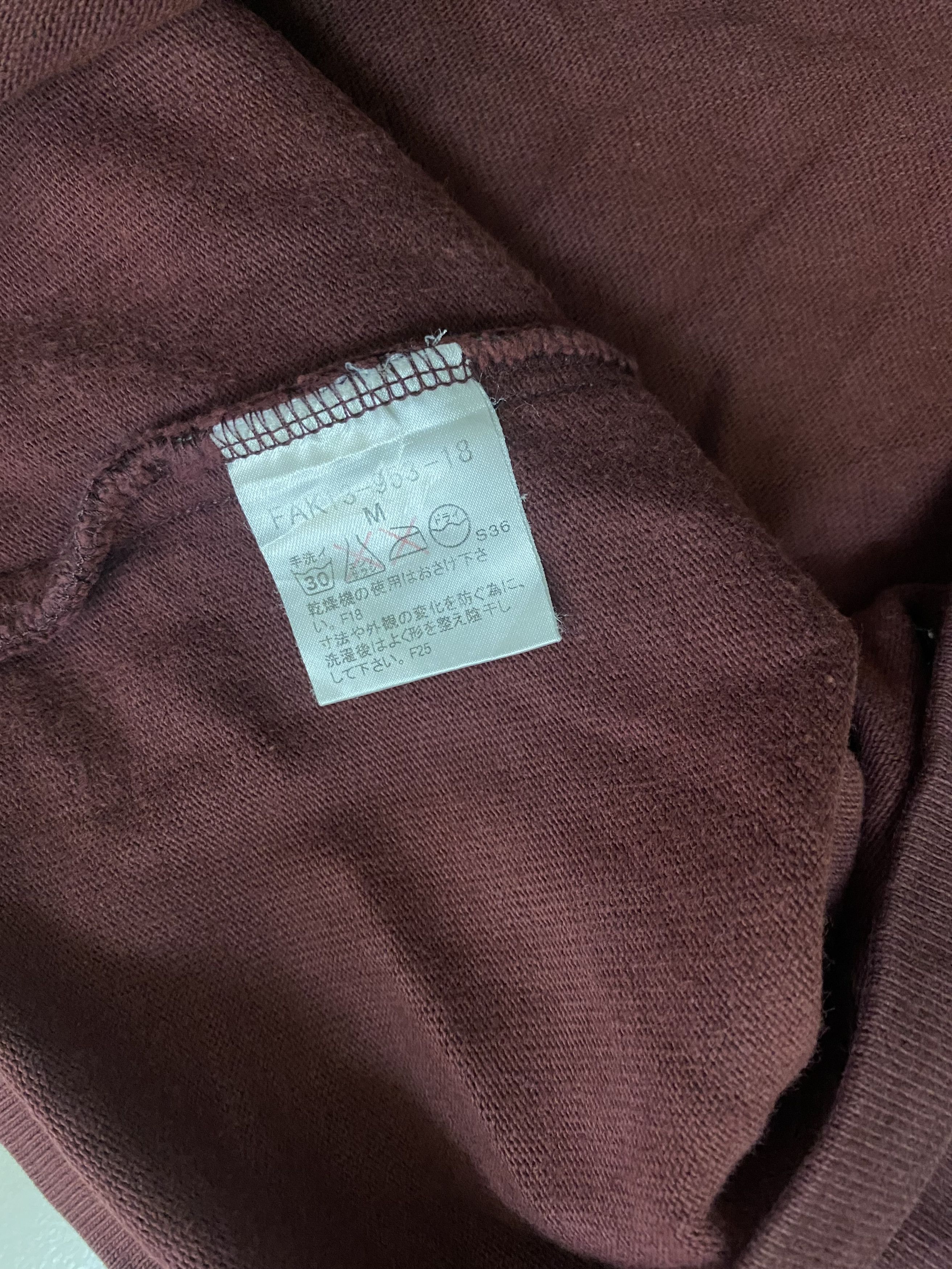 Burberry Distressed Sun Faded Burberry Crewneck Sweater Size US M / EU 48-50 / 2 - 7 Thumbnail