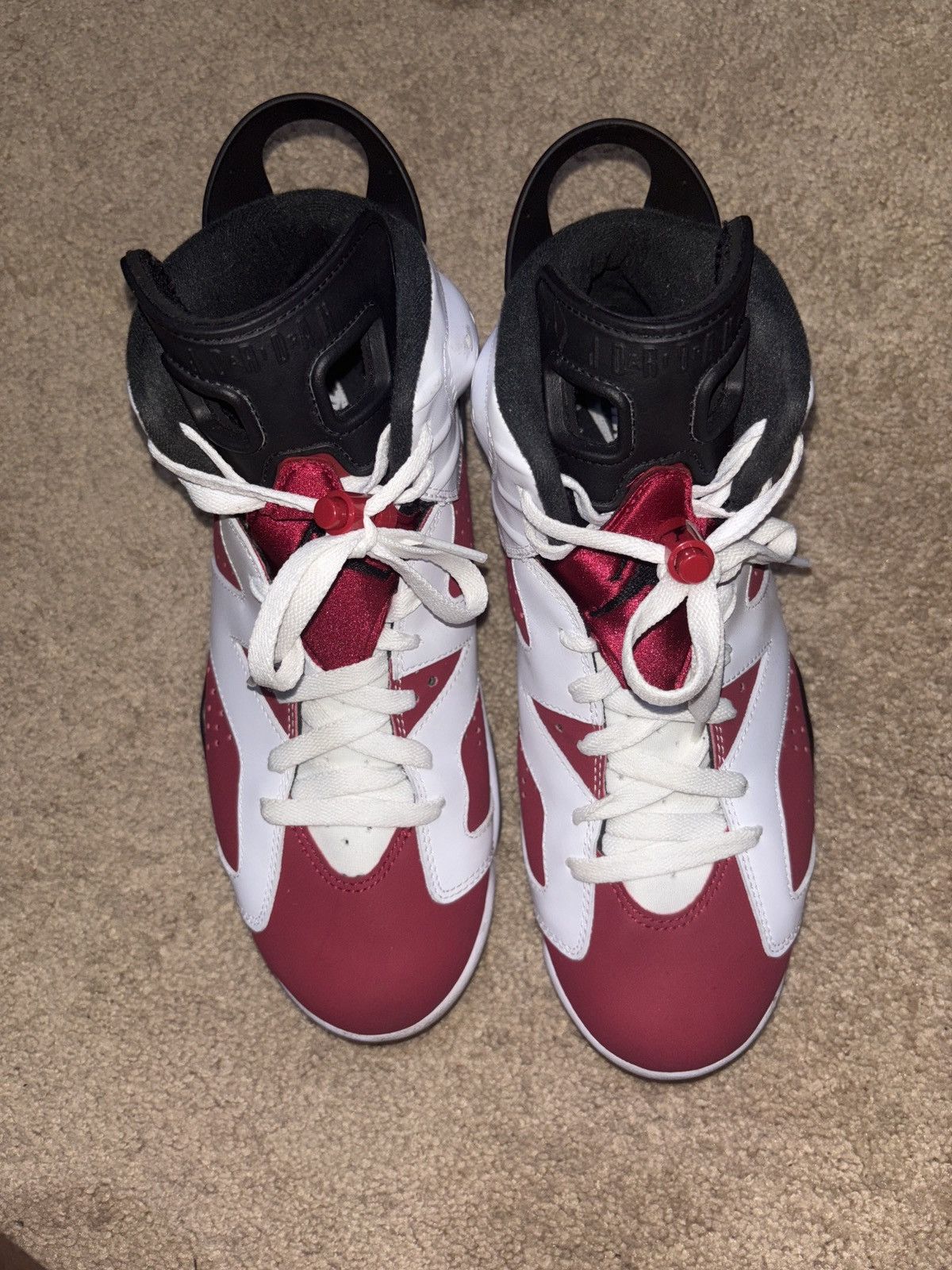 Jordan Brand Air Jordan 6 Carmine Size US 9 / EU 42 - 4 Thumbnail