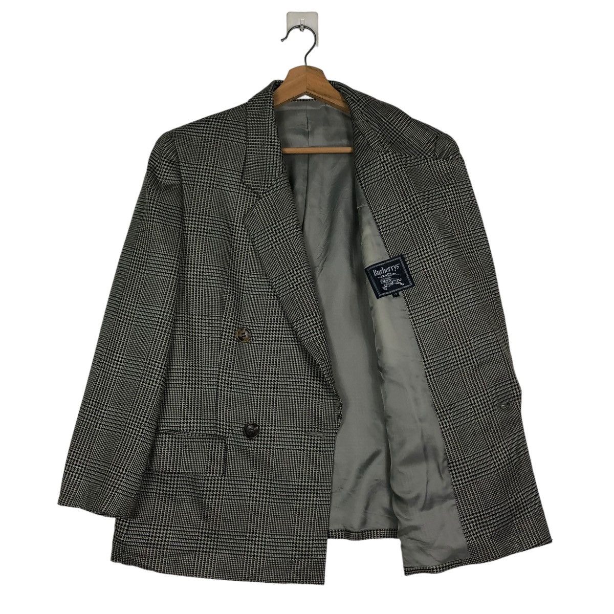 Burberry 🔥VINTAGE BURBERRYS CASUAL COATS JACKET TARTAN DESIGN Size US M / EU 48-50 / 2 - 11 Thumbnail