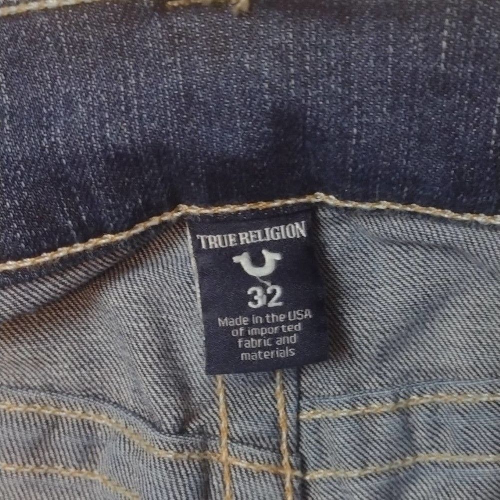 True Religion TRUE religion geno with flap relax slim distress jeans sz 32 Size US 32 / EU 48 - 3 Thumbnail